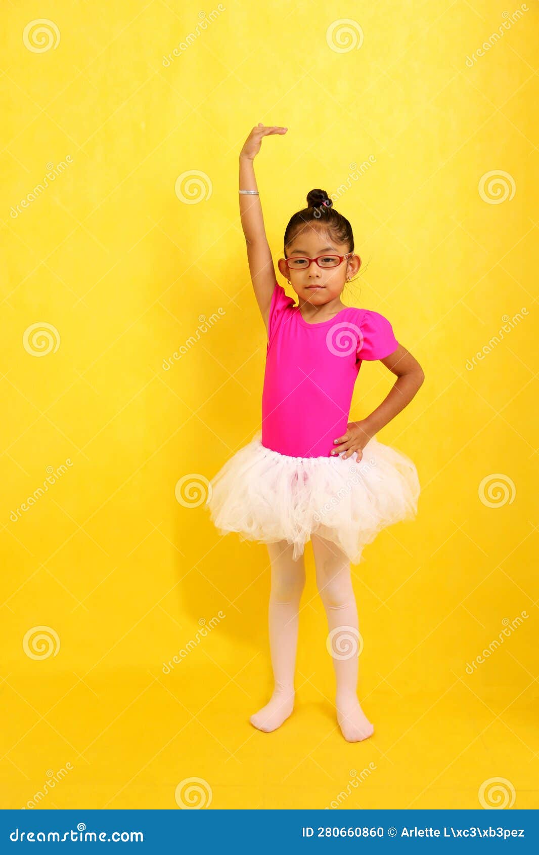 Brunette Latina Girl with Autism Spectrum Disorder (ASD) Takes Ballet ...