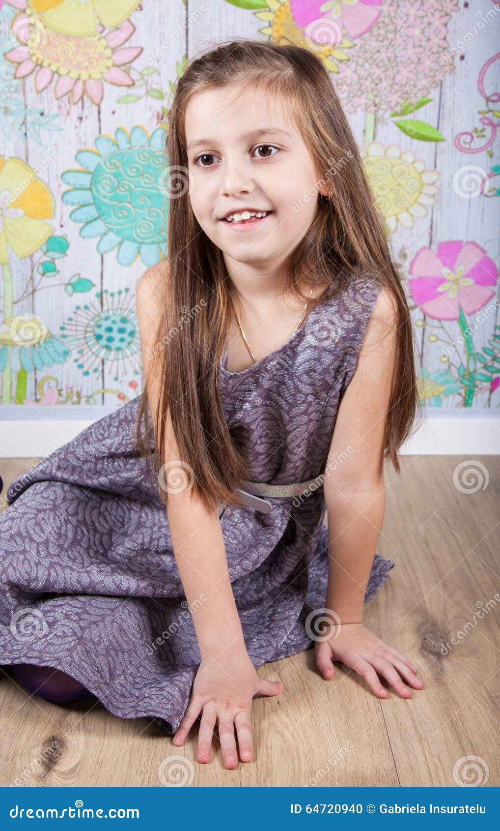 8 year old girl stock photo. Image of model, little, modern - 64720940