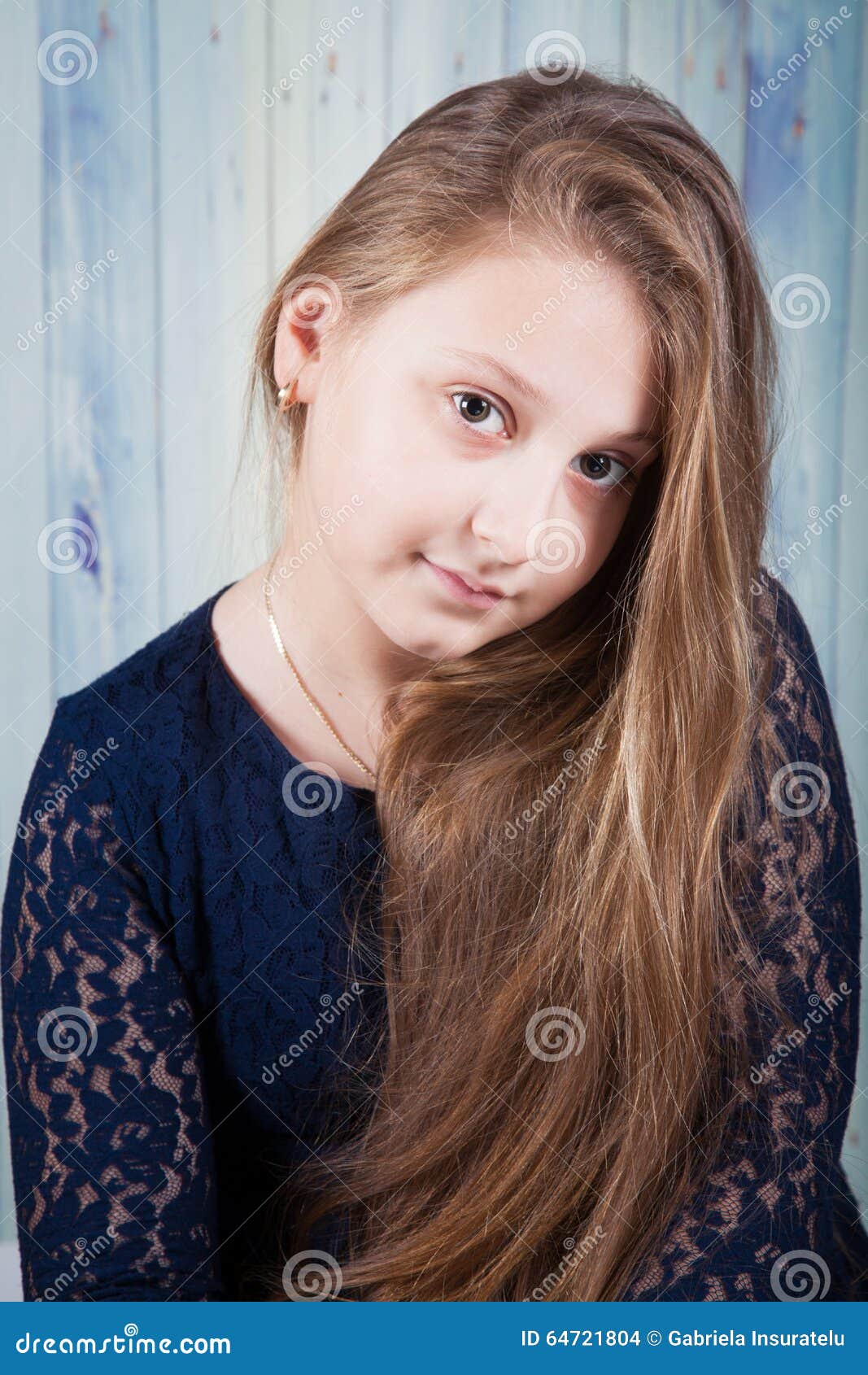 10 year old girl stock photo. Image of indoor, model - 64721804