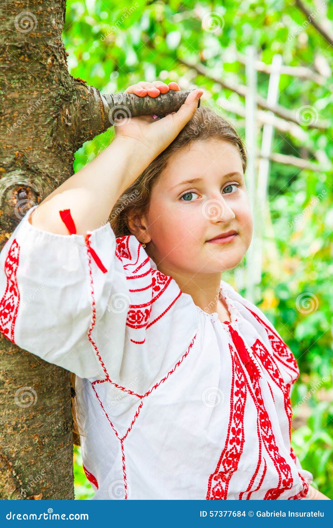 10 year old girl stock photo. Image of little, portrait - 57377684
