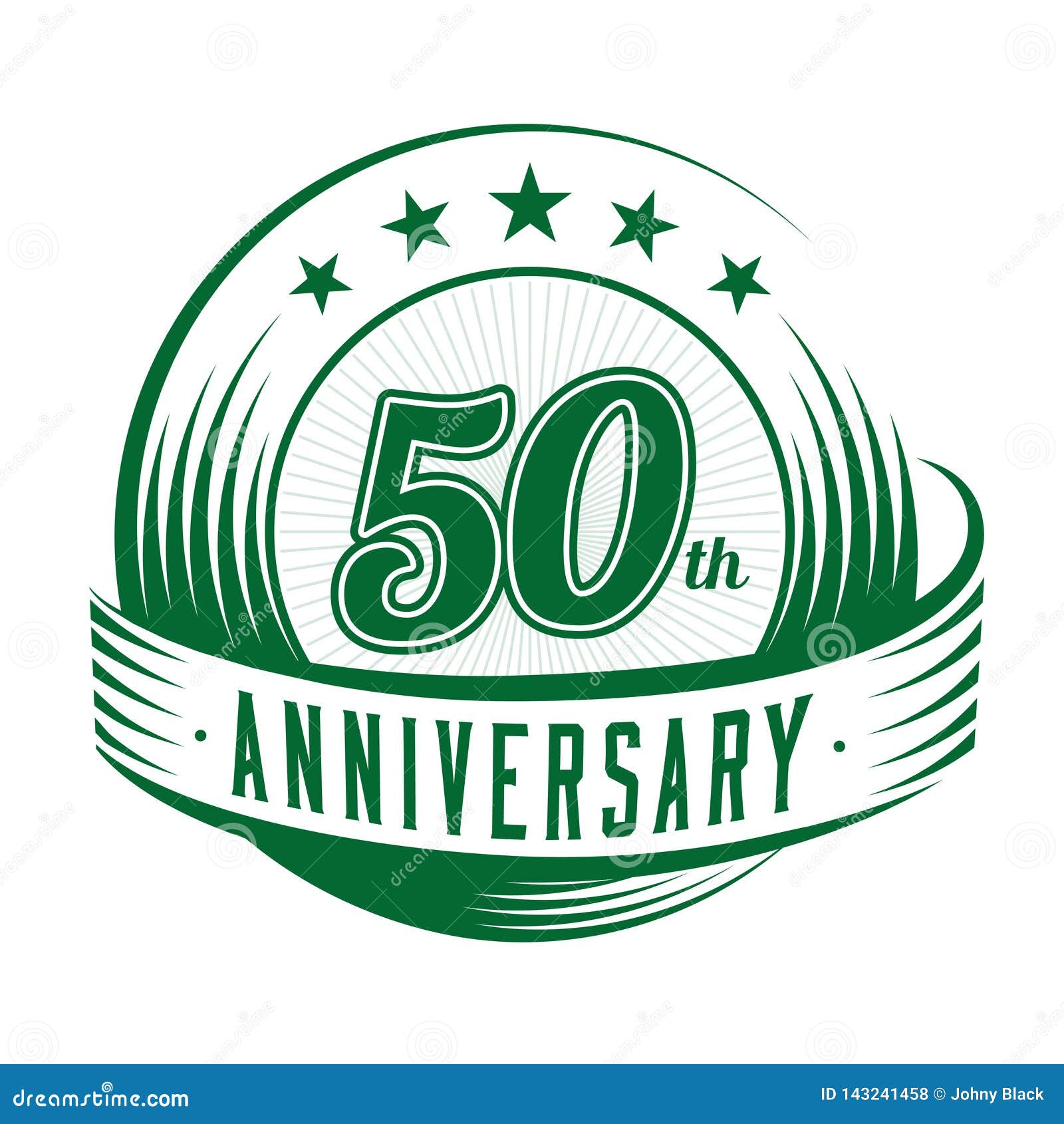 50 years anniversary  template. 50th anniversary celebrating logo . 50years logo.