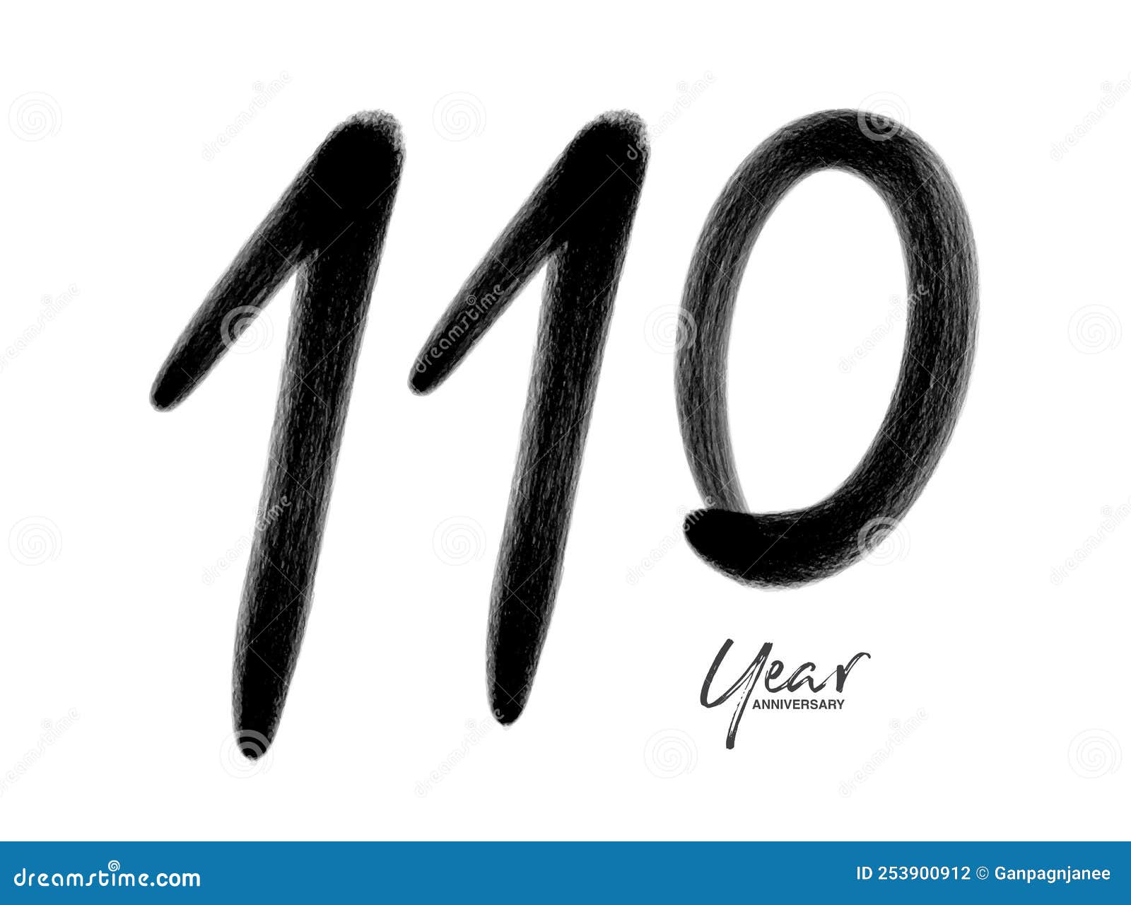 110 Years Anniversary Celebration Vector Template, 110 Number Logo 110 Years Anniversary Celebration Vector Template, 110 Number Logo