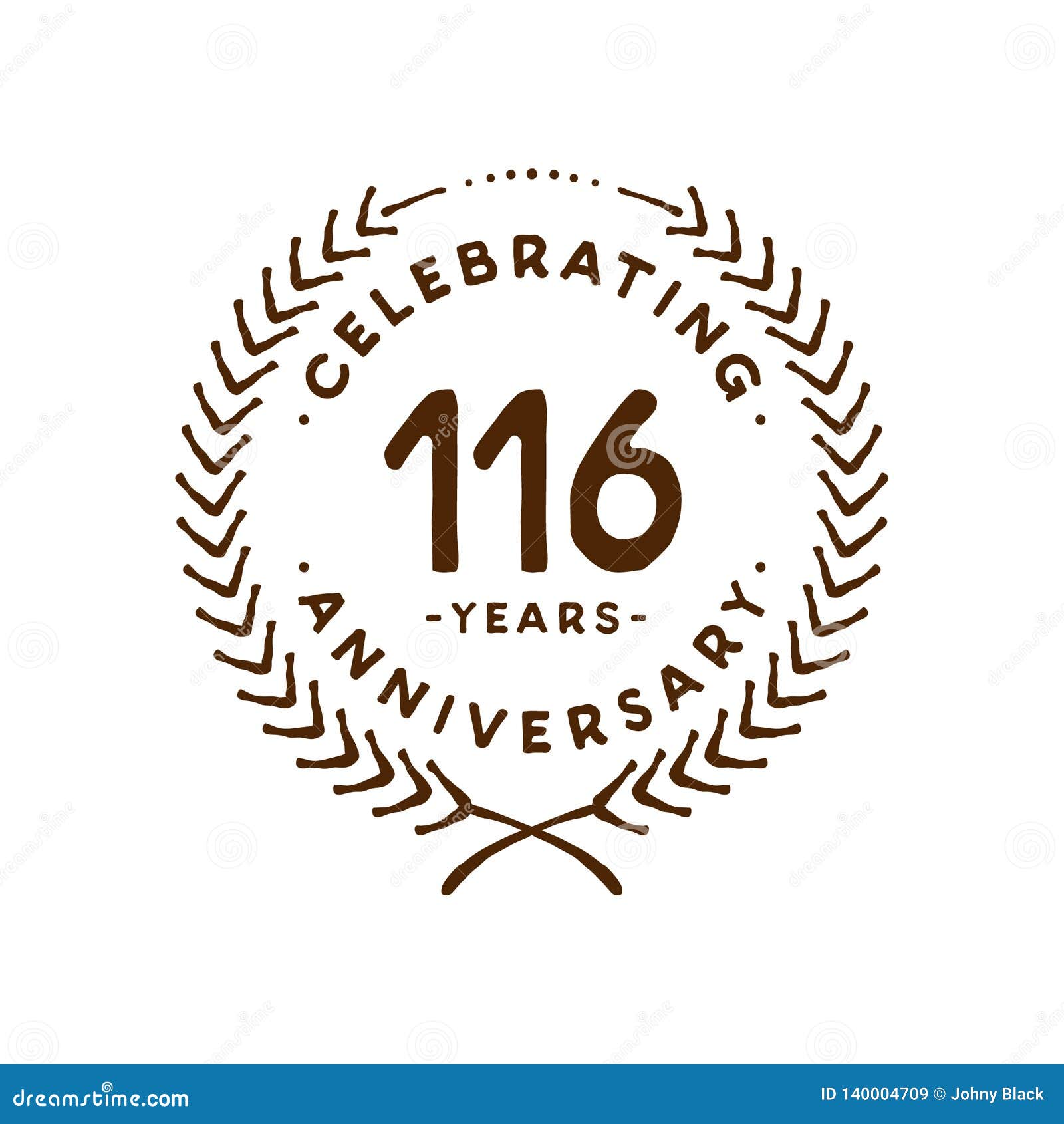 116 Years Design Template 116th Vector And Illustration Stock Vector 116-years-design-template-116th-vector-and-illustration-stock-vector