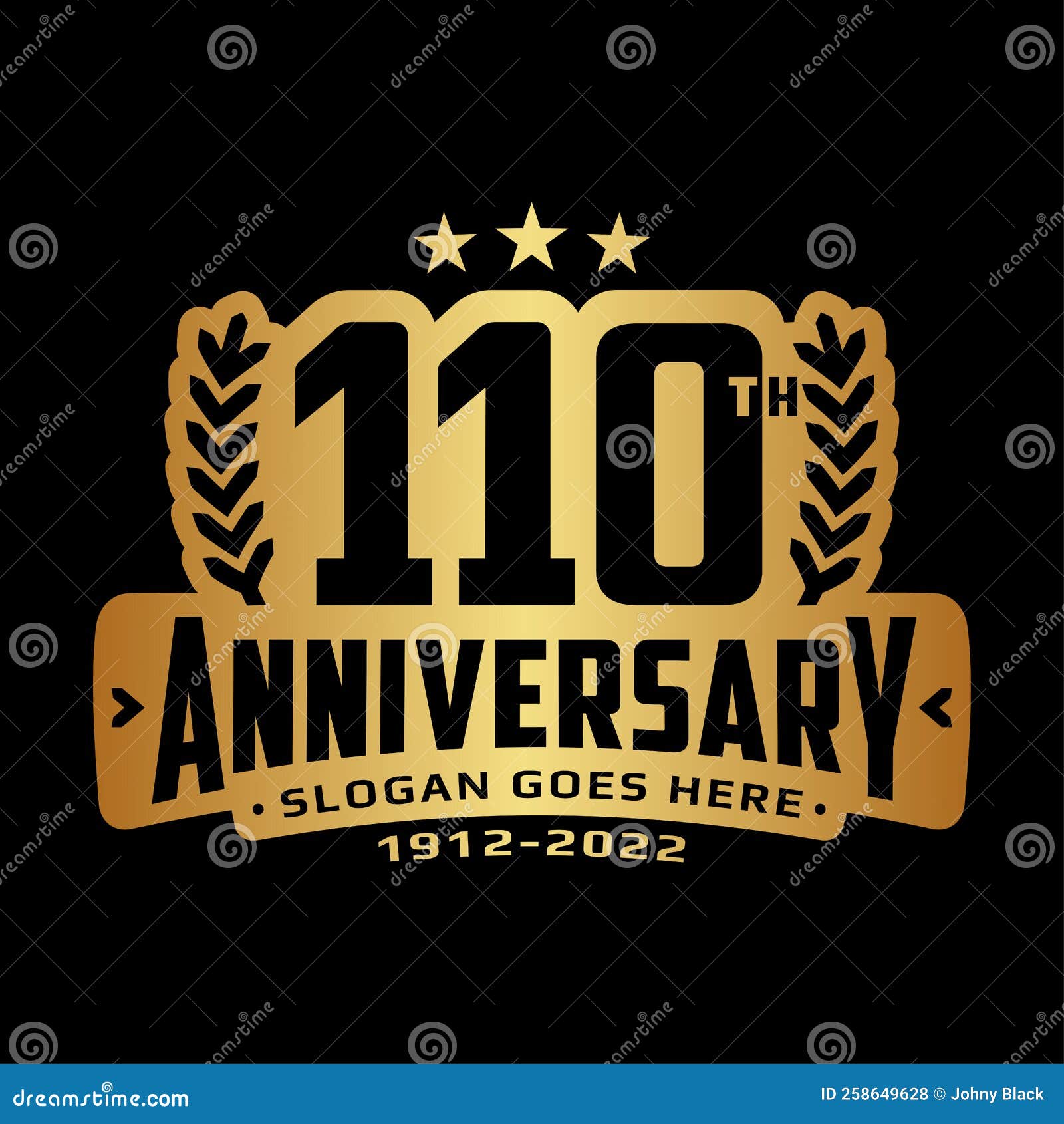 110 Years Anniversary Logo Design Template 110th Anniversary 110-years-anniversary-logo-design-template-110th-anniversary