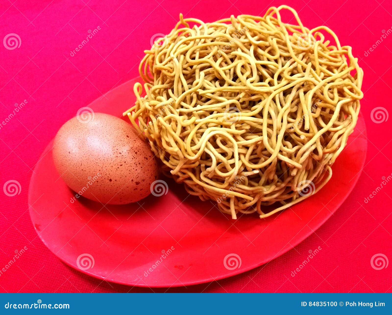 Yee Mee and Egg stock photo. Image of fried, asian, steamboat 84835100