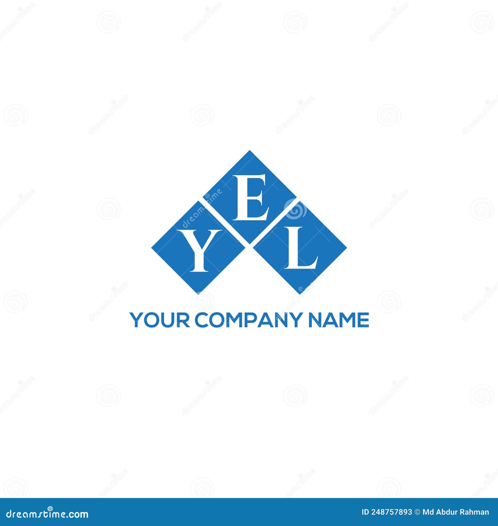 yel letter logo  on black background. yel creative initials letter logo concept. yel letter .yel letter logo  on