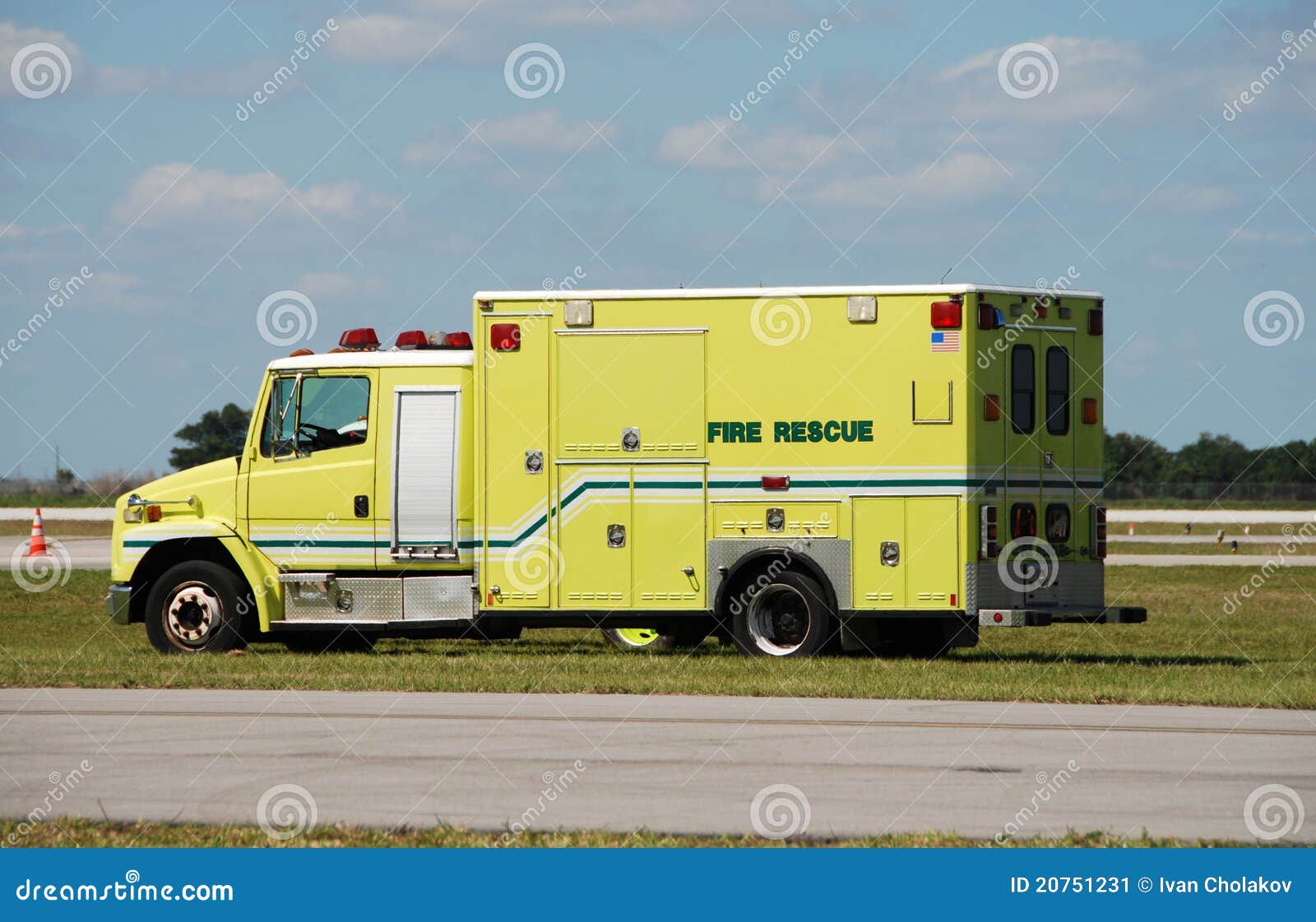 Yellow ambulance stock image. Image of ambulance, fire 20751231