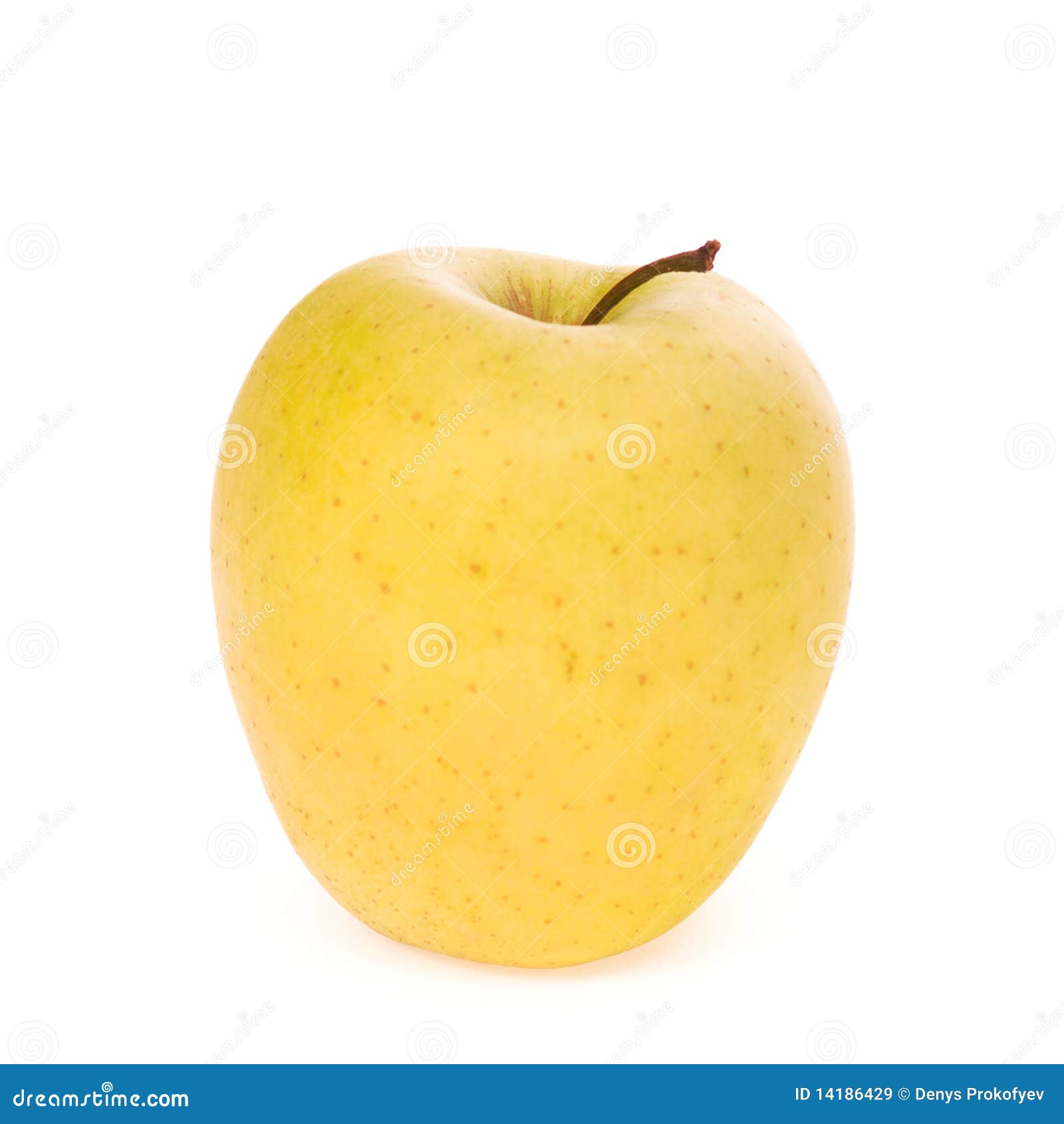 Yellow Apple stock image. Image of background, temptation 14186429