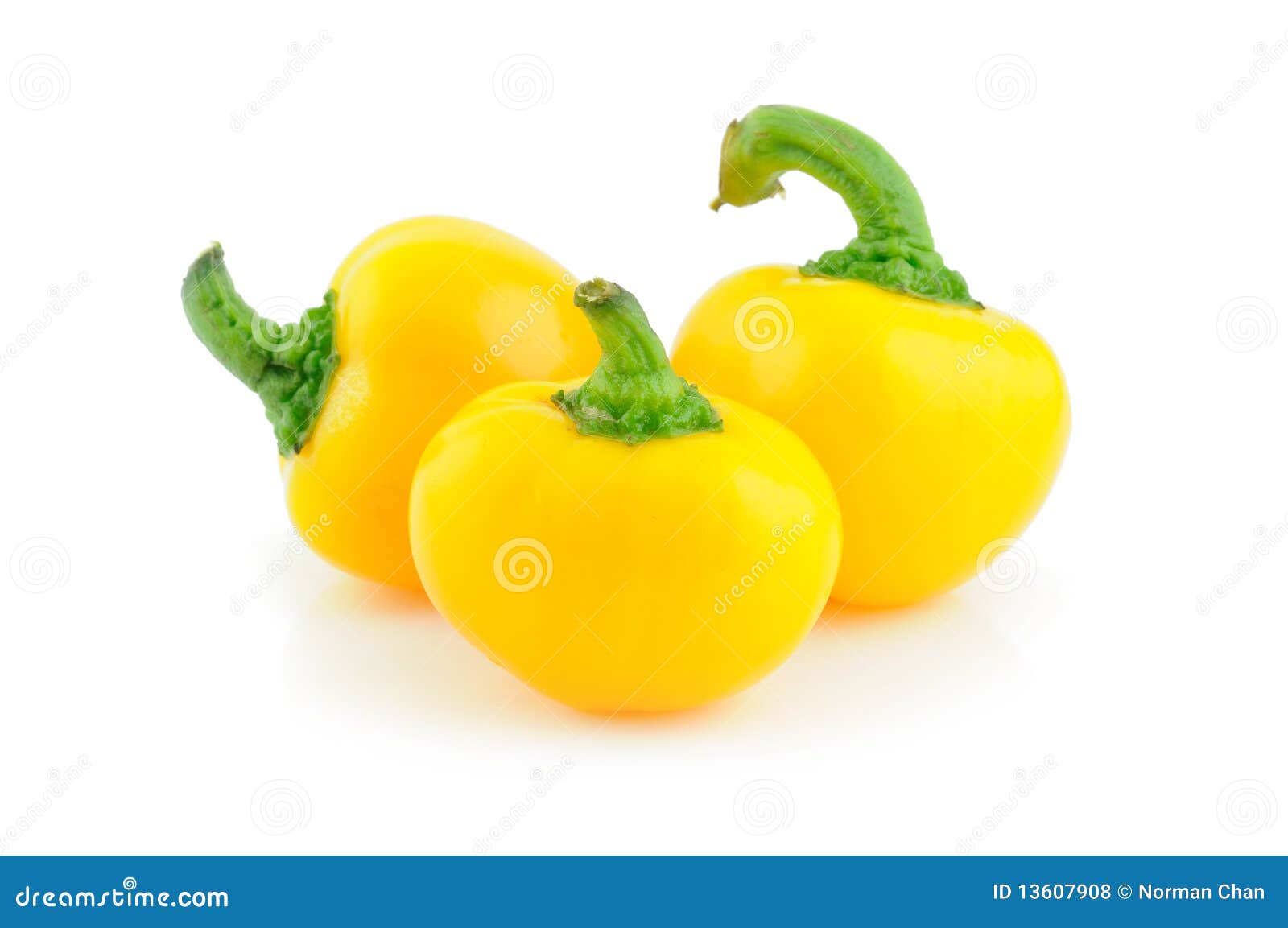 Yellow baby bell peppers stock photo. Image of bell, ripe 13607908