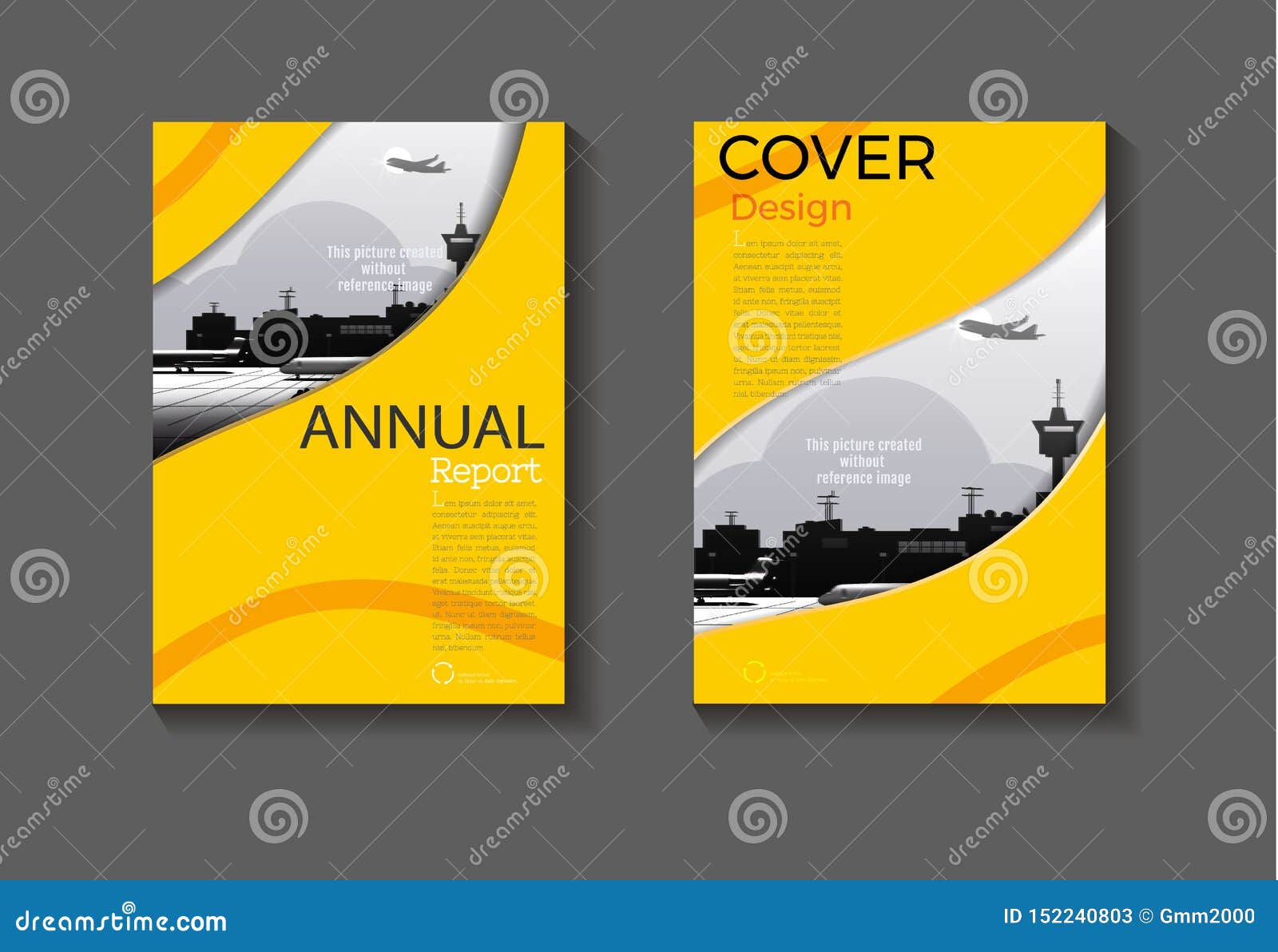 Yellow Background Modern Cover Design Abstract Book Cover Brochure Cover  Template,annual Report, Magazine and Flyer Layout Vector Stock Vector -  Illustration of brochure, magazine: 152240803