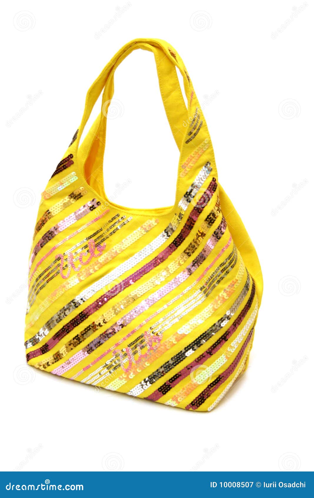 Yellow bag stock image. Image of lifestyle, clothing 10008507