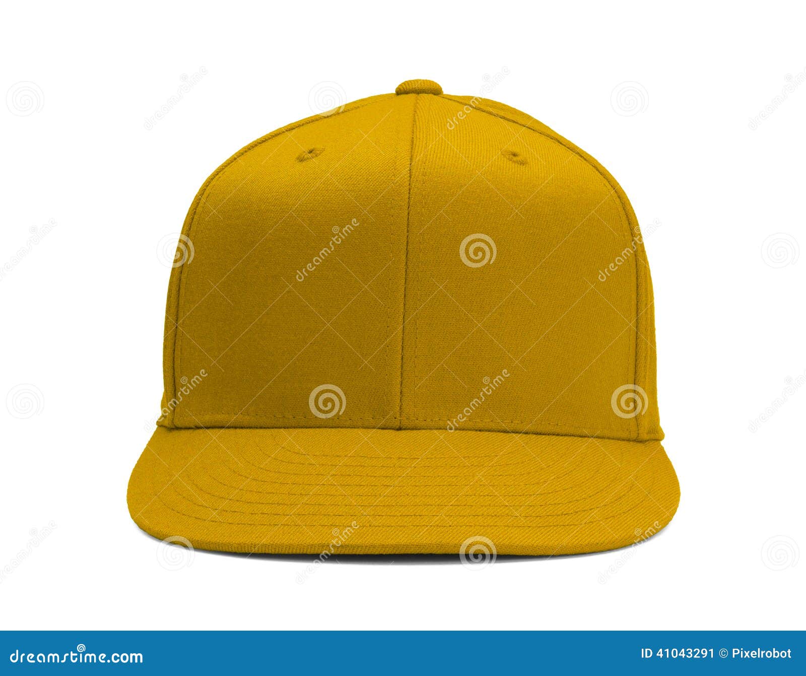 Yellow Baseball Hat stock image. Image of view, advertise 41043291