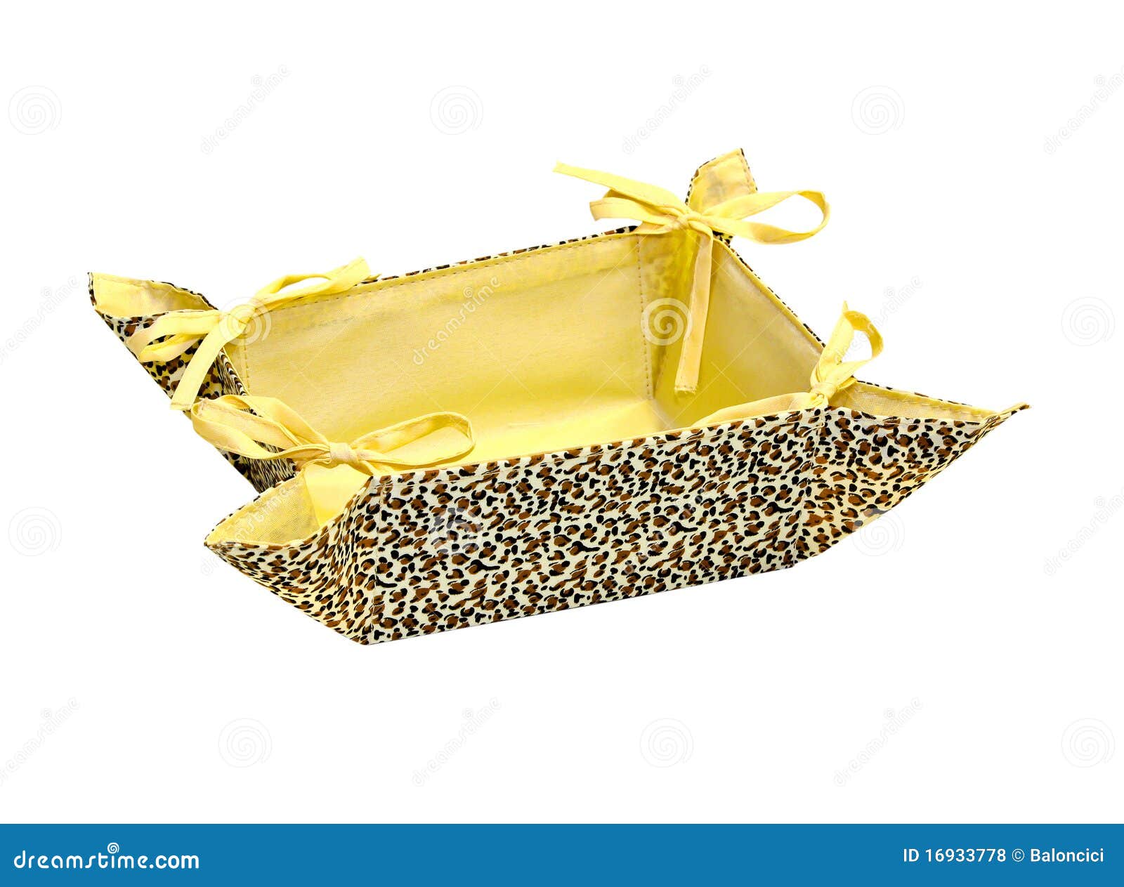 Yellow basket stock photo. Image of isolated, decoration 16933778