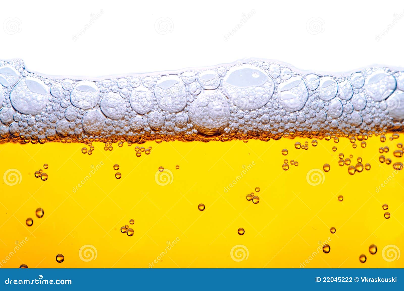 Yellow beer with foam stock photo. Image of detail, beer 22045222