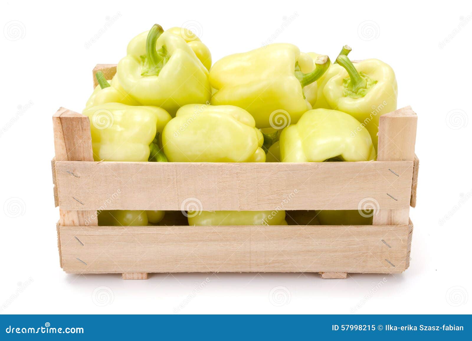 yellow bell peppers (capsicum annuum)