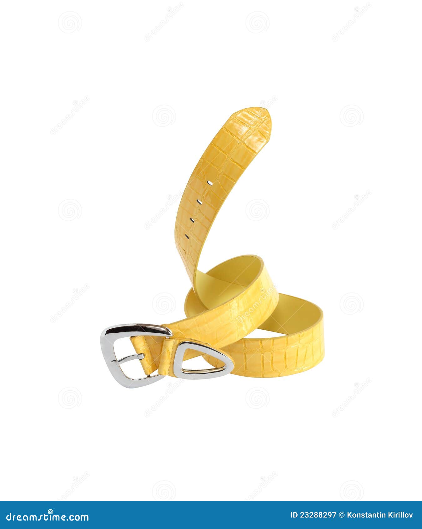 Yellow Belt stock image. Image of background, yellow 23288297