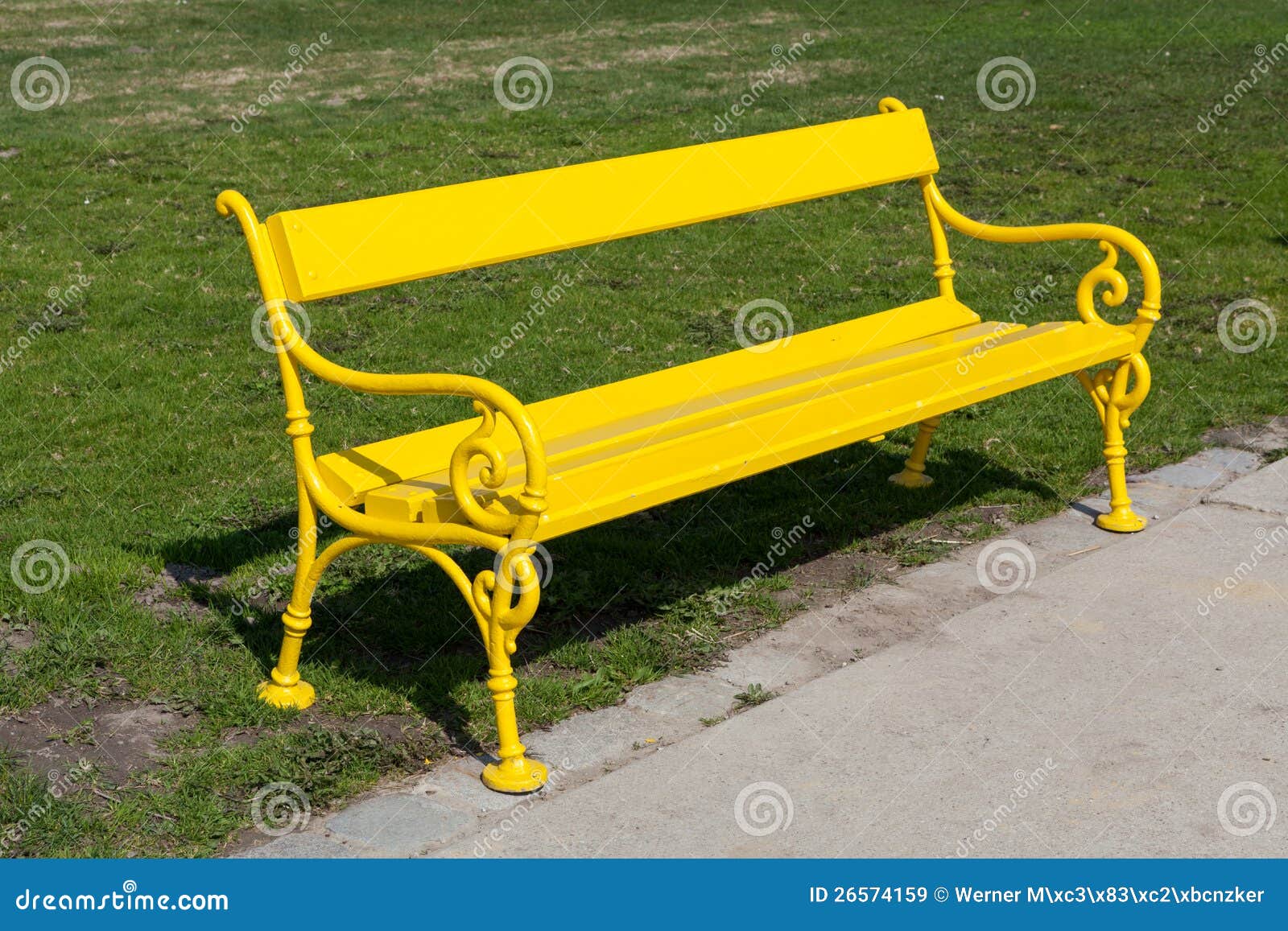 Yellow Bench Stock Image Image Of Seat Yellow Bench Stock Image Image Of Seat