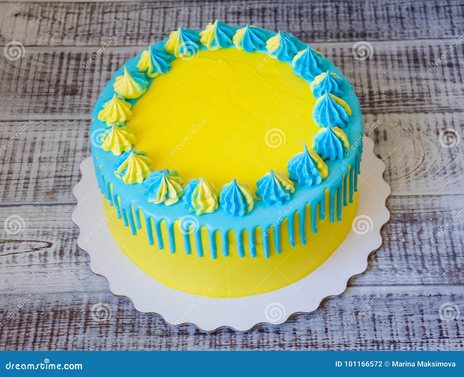 The Cake  Pineapple yellow colour cake Groomed with  Facebook