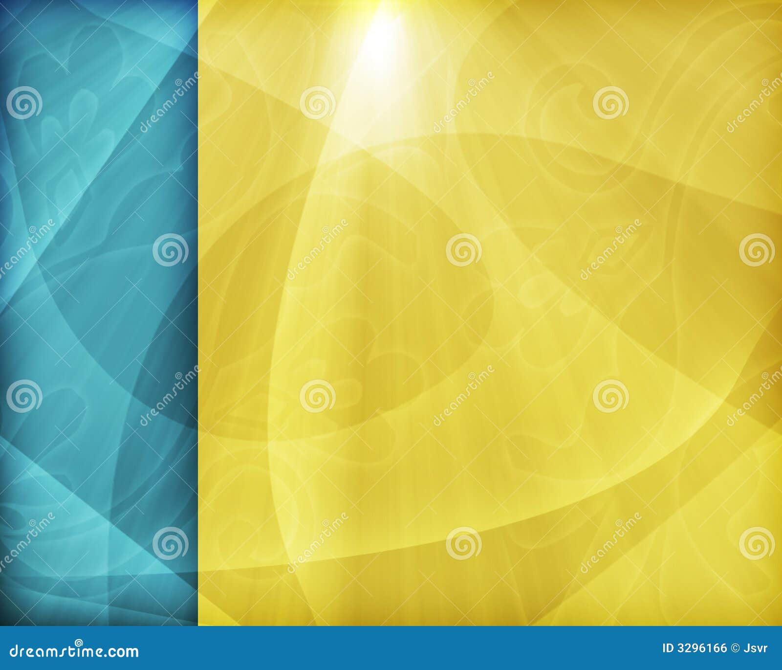Yellowblue Desktop Wallpaper Stock Illustration Illustration of