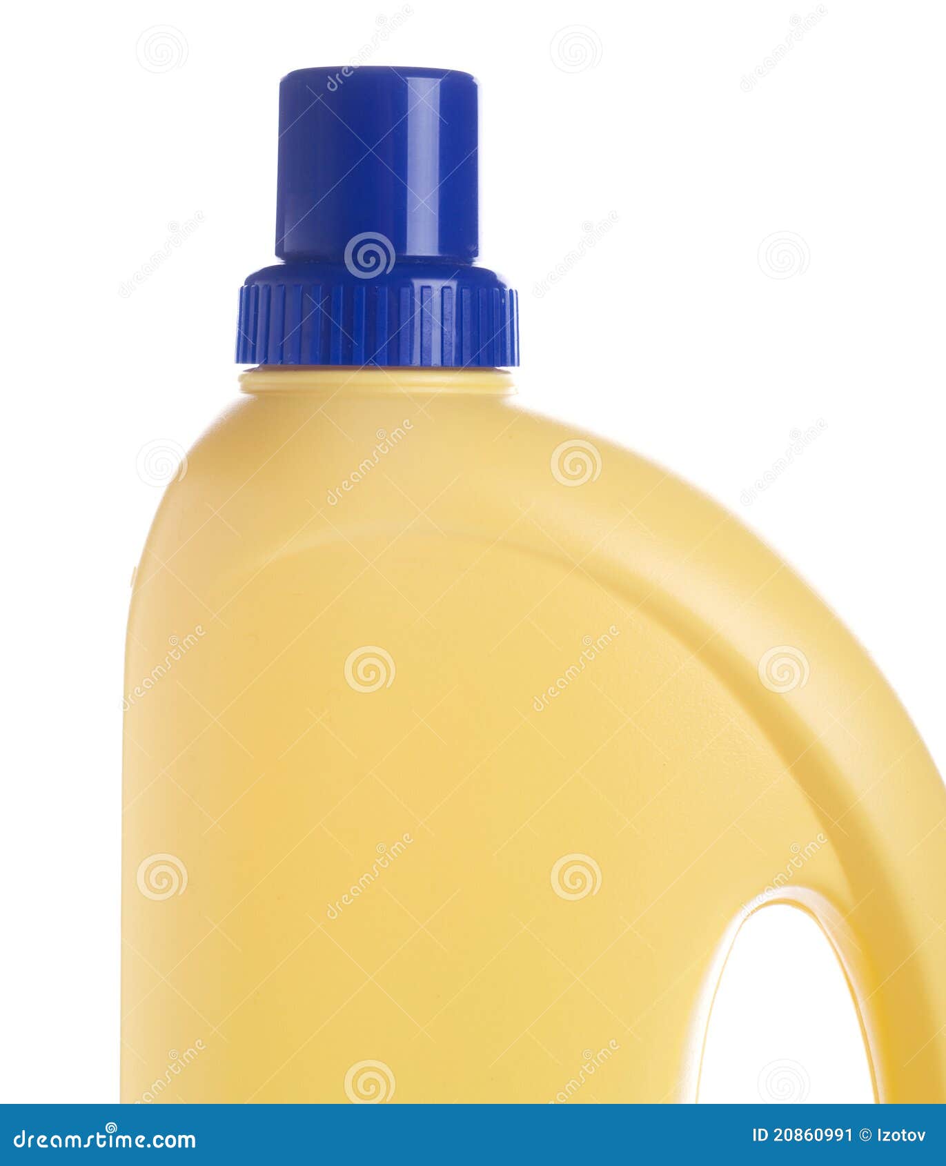Yellow Bottle of Domestic Cleaner Stock Image Image of fresh, clean 20860991