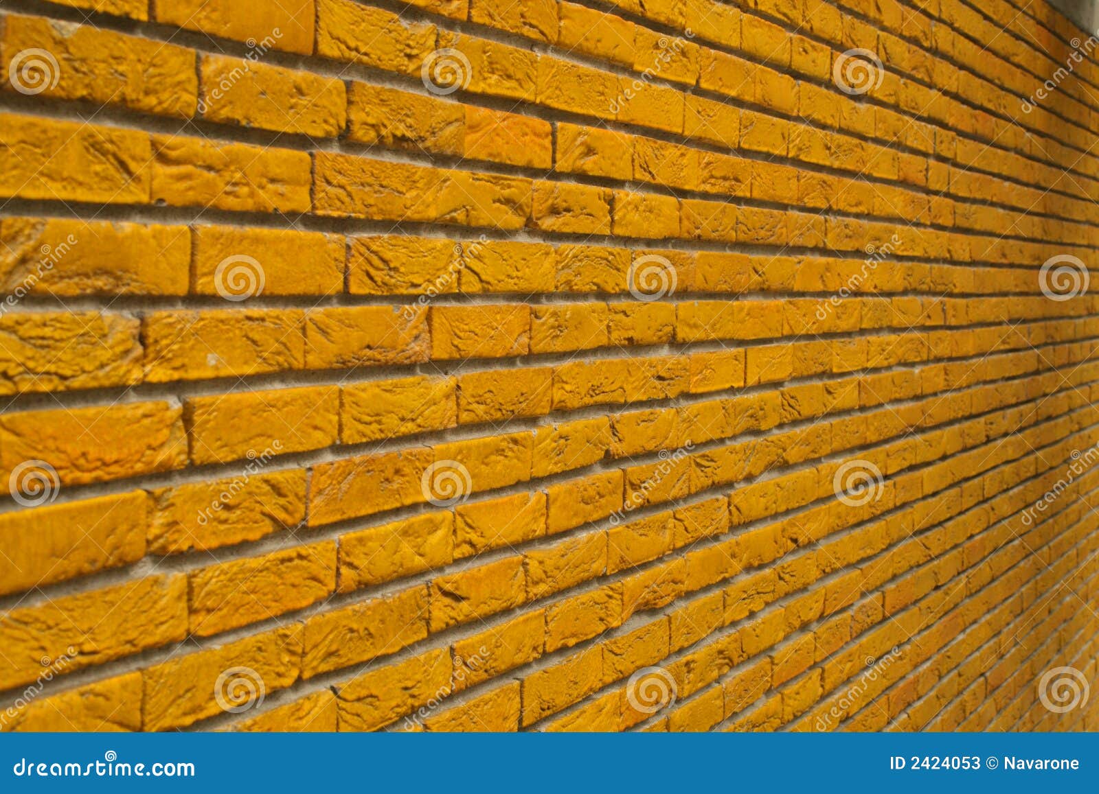 Yellow brick wall stock image. Image of bricks, matrix 2424053