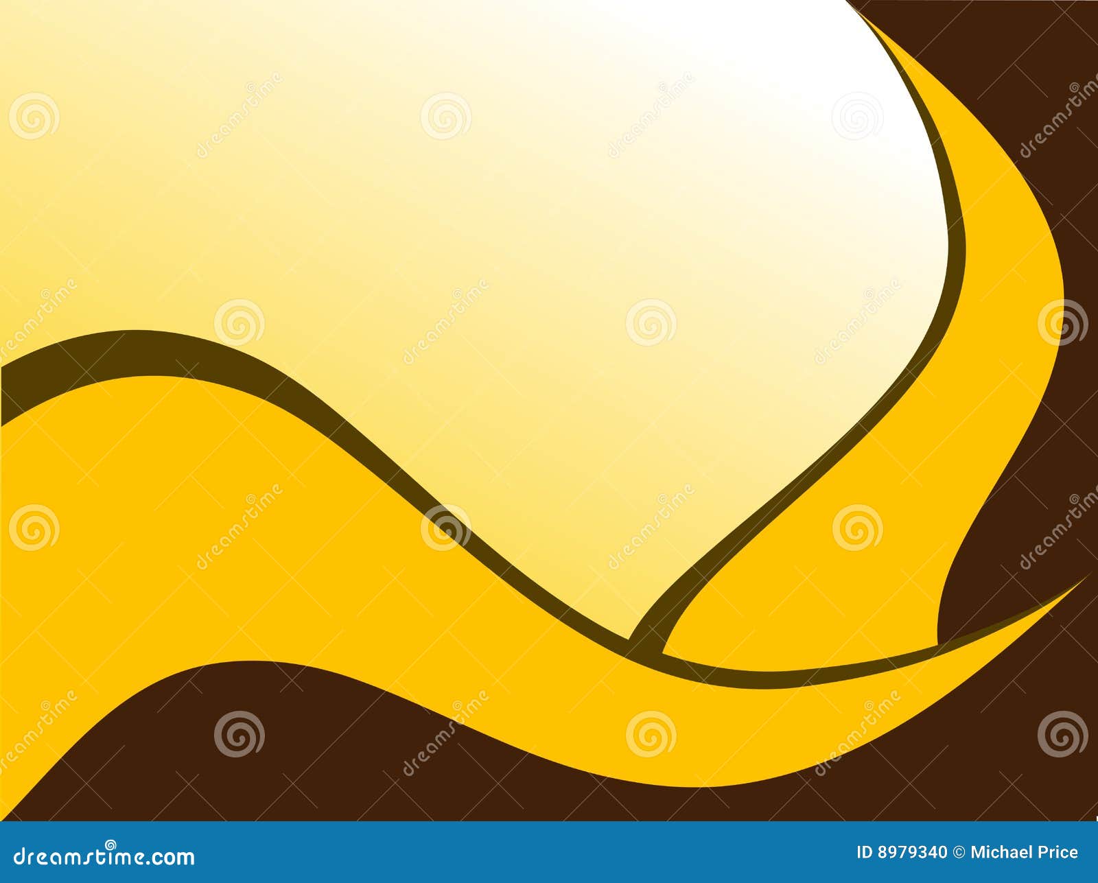 Yellow and Brown Abstract Business Card Template Stock Vector -  Illustration of clean, layout: 8979340