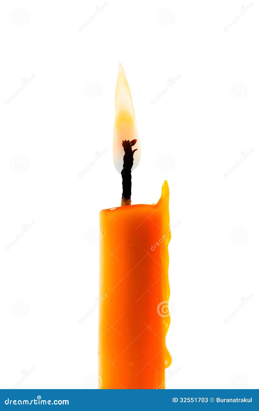 Yellow candle stock image. Image of spirituality, lighting 32551703