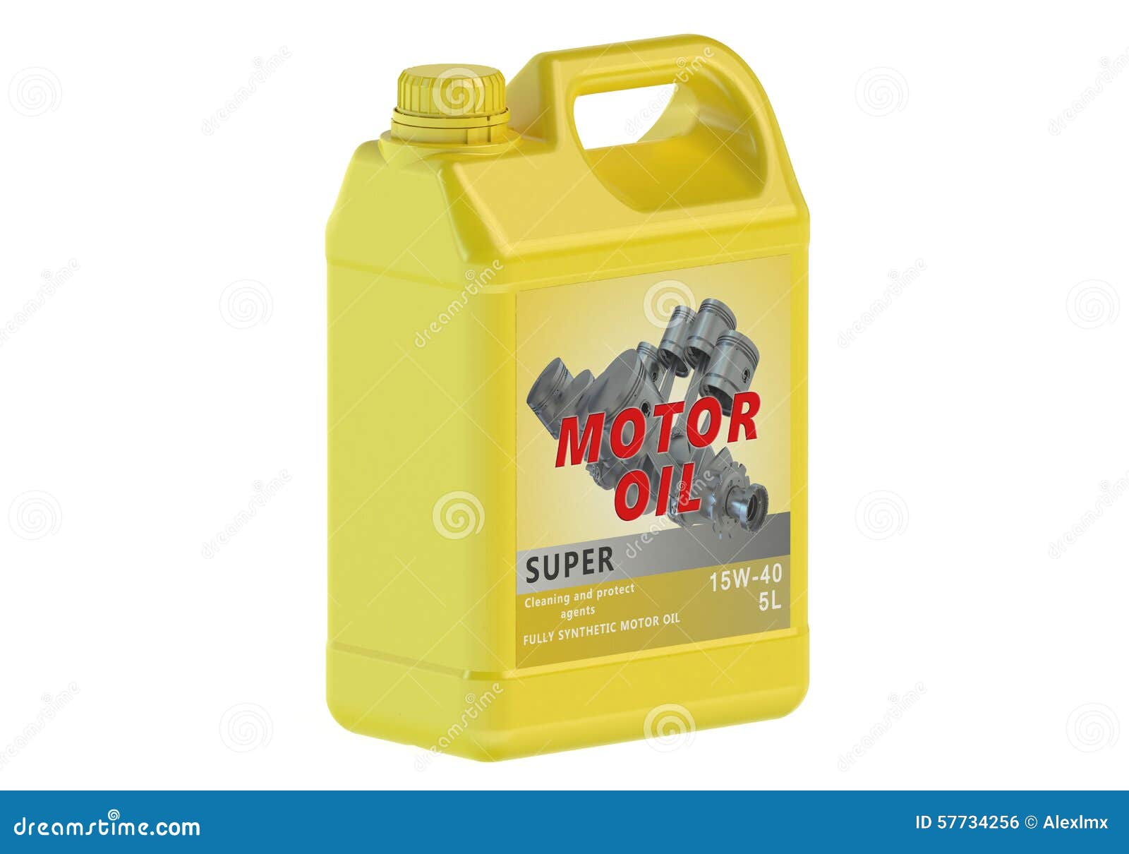Yellow canister motor oil stock illustration. Illustration of gasket