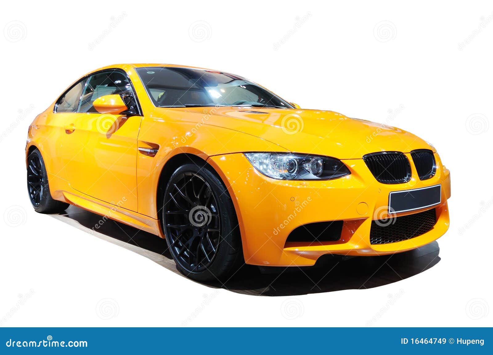 yellow car bmw m3 tiger edition 16464749