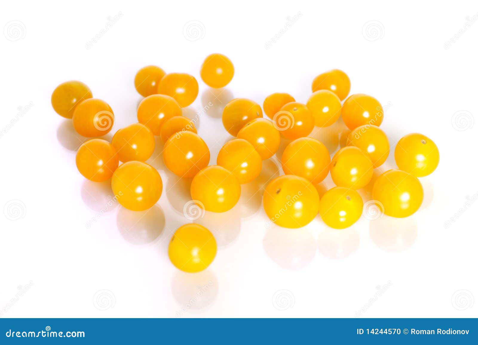 Yellow cherry tomatoes stock photo. Image of tomato, sweet 14244570