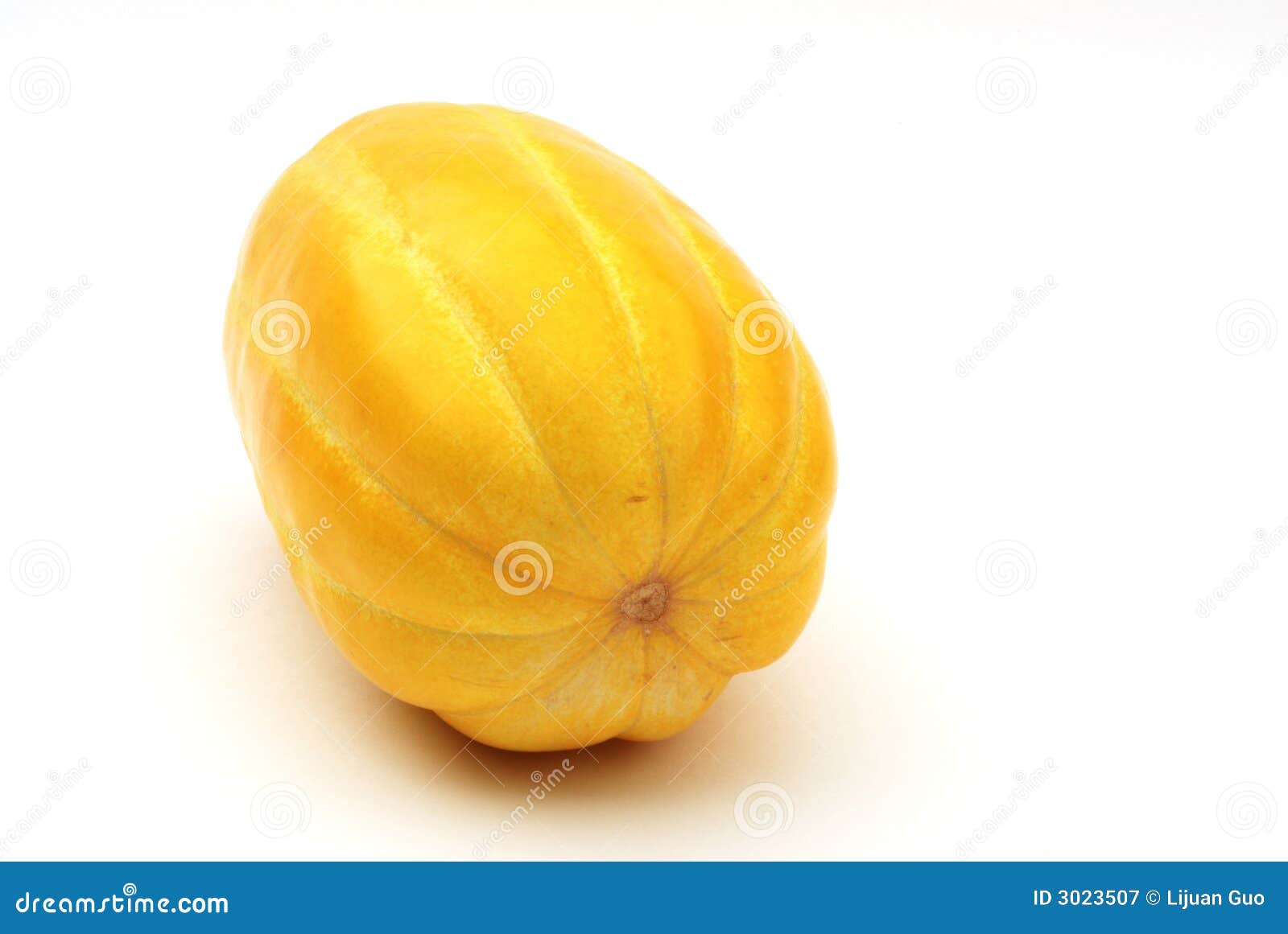 Yellow chinese melon stock image. Image of background 3023507
