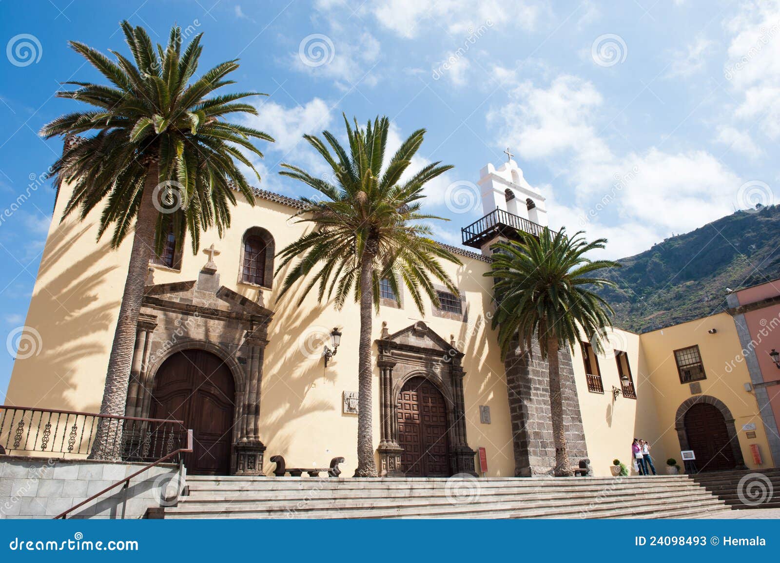 Yellow church stock image. Image of heaven, catholic 24098493