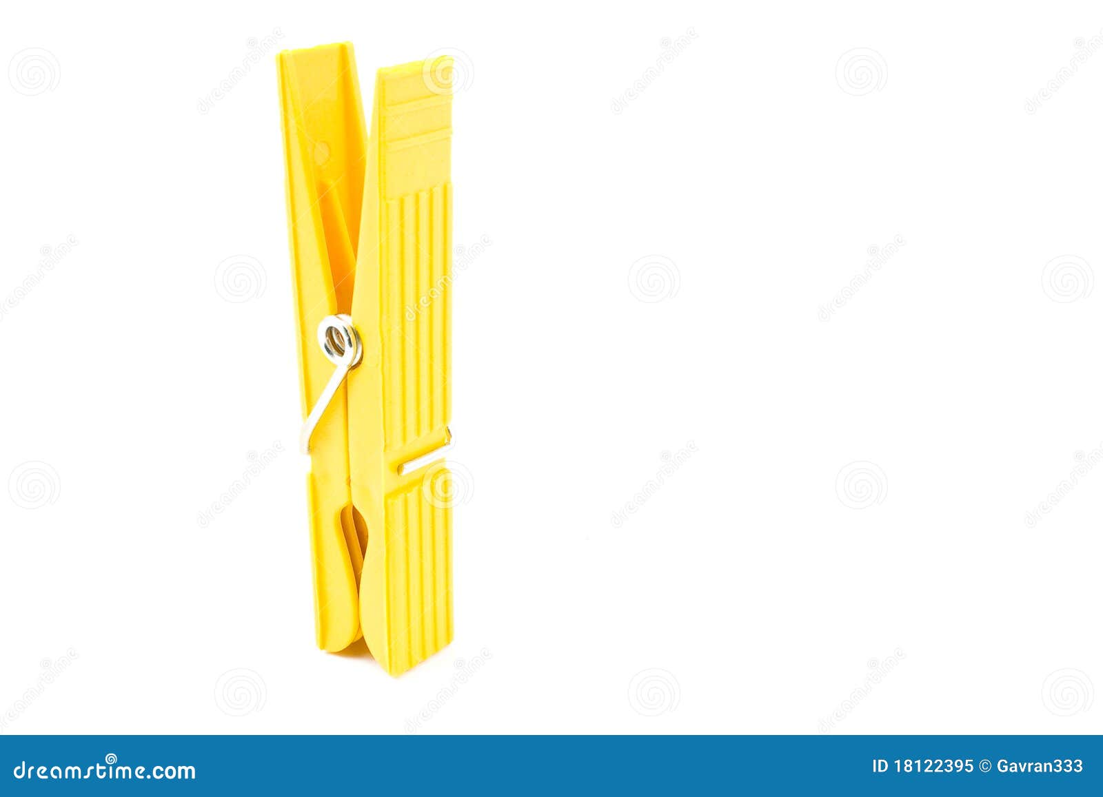 Yellow Clothespin stock image. Image of bundle, message 18122395