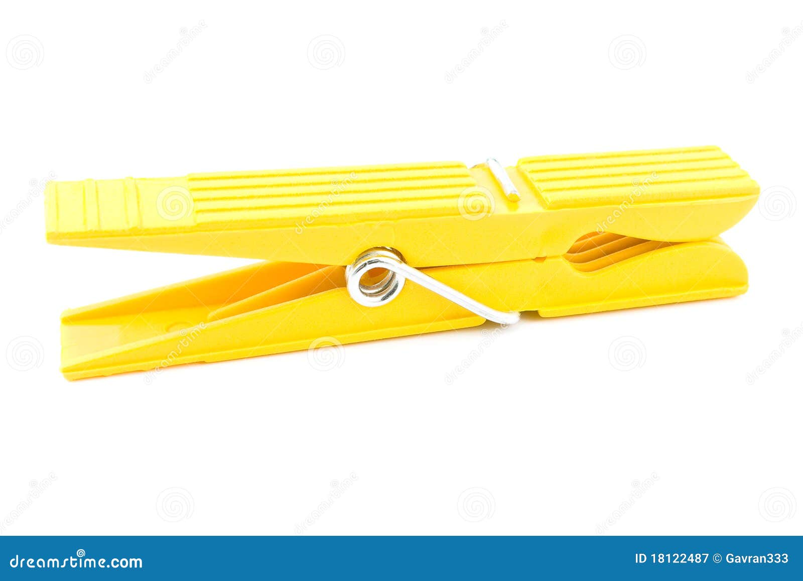 Yellow Clothespin stock image. Image of clothes, cable 18122487