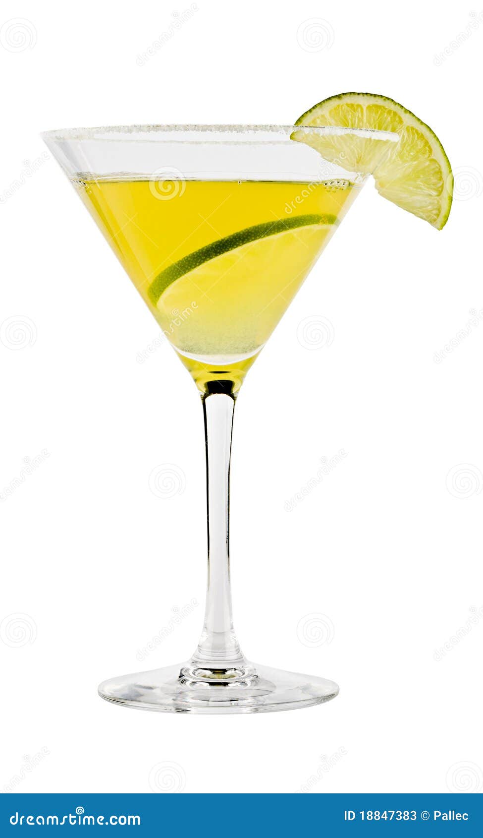 Yellow Cocktail in Martini Glass Stock Image Image of celebrate, side