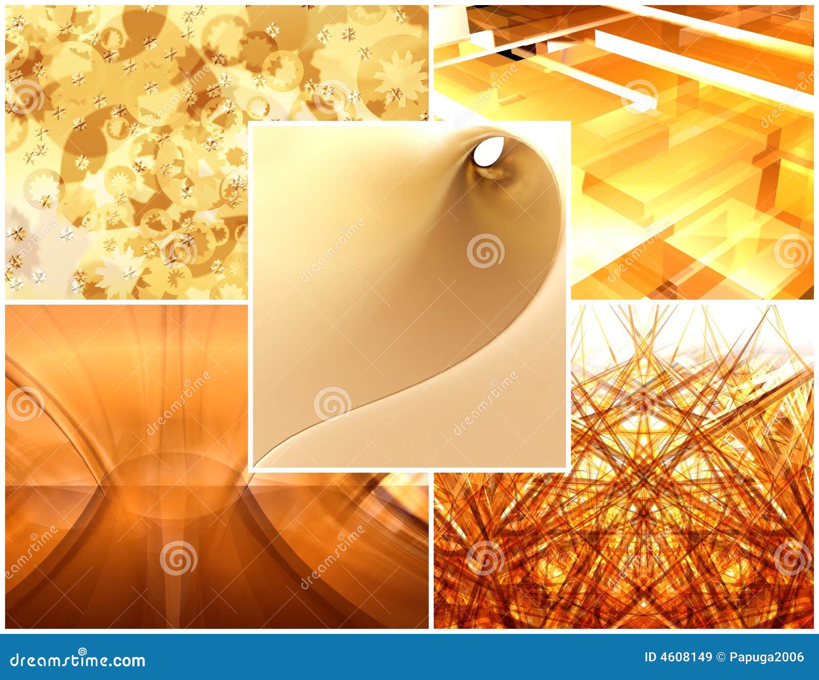Yellow collage stock illustration. Illustration of background - 4608149