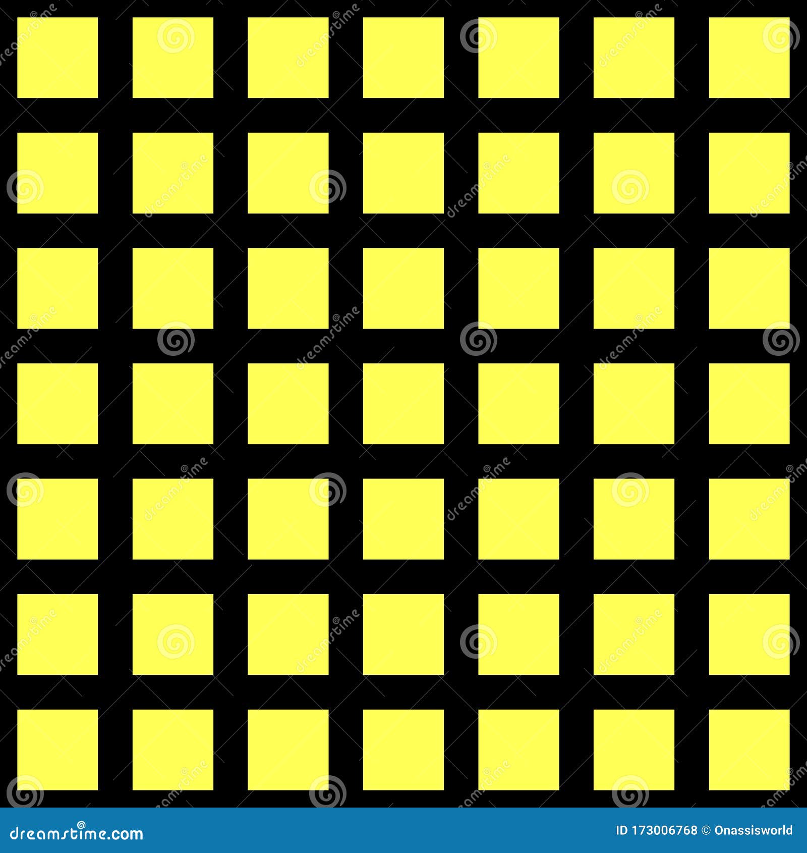 Yellow Color Block Abstract Background Stock Illustration