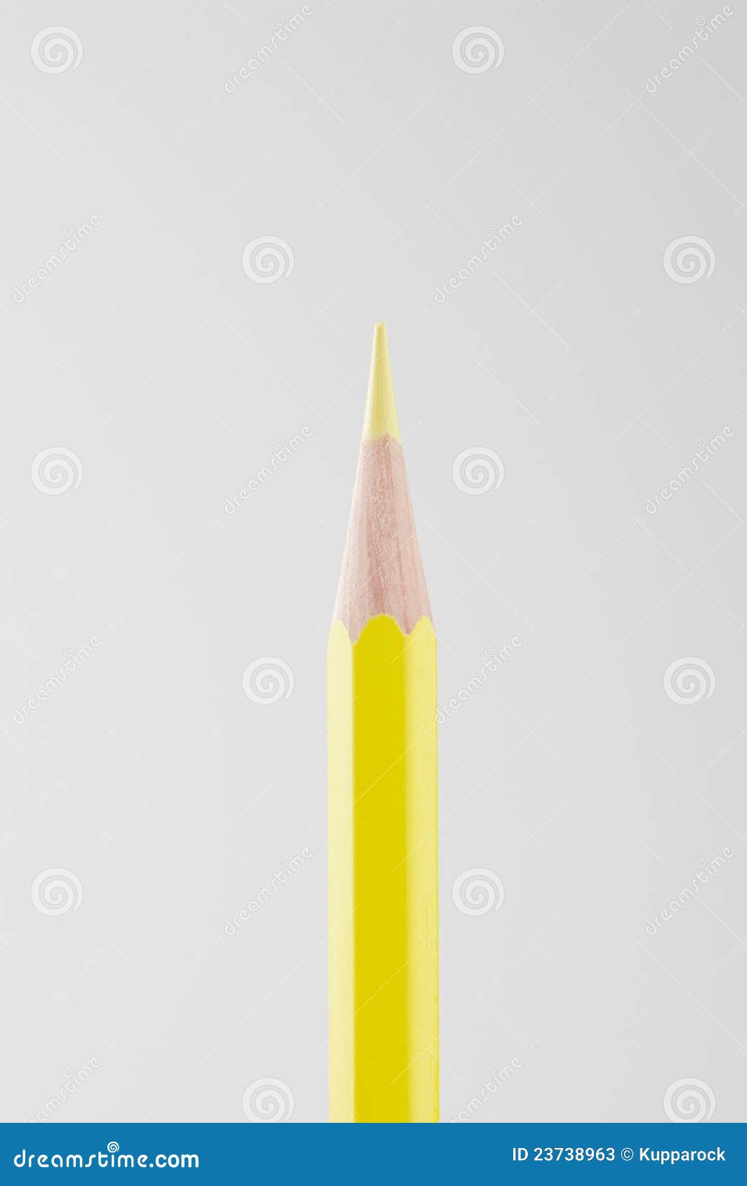 Yellow colored pencil stock image. Image of writing, sketch 23738963
