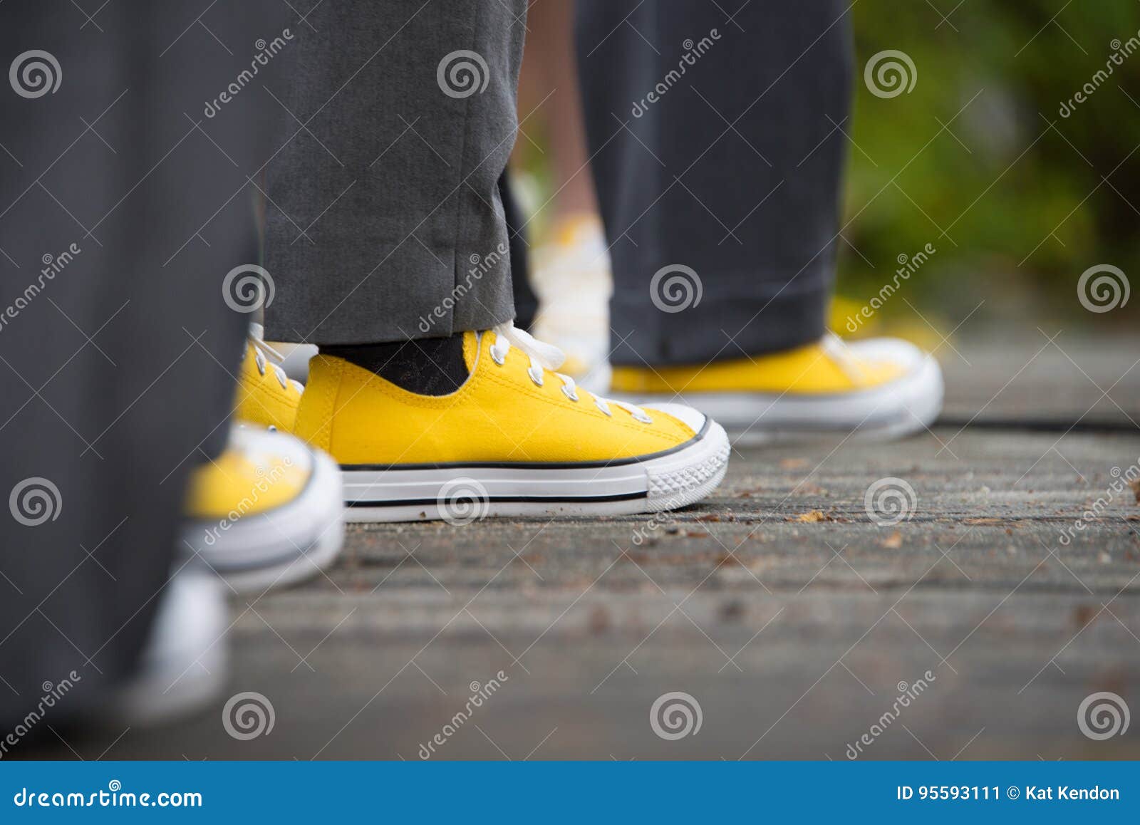Yellow Converse Sneakers with Grey Slacks at a Wedding Stock Image - Image  of soft, converse: 95593111