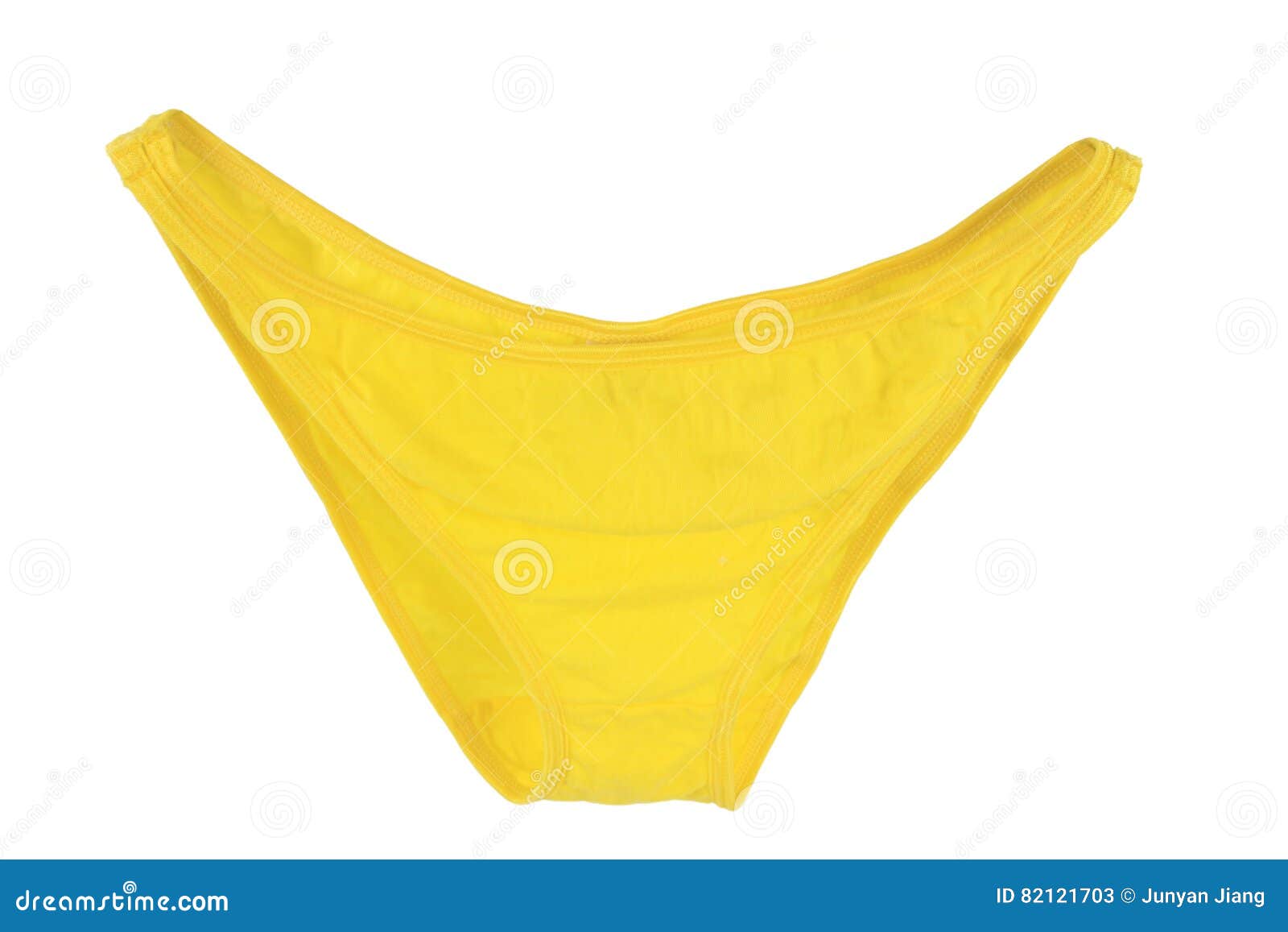 Yellow Cotton panties stock image. Image of yellow, fashion 82121703