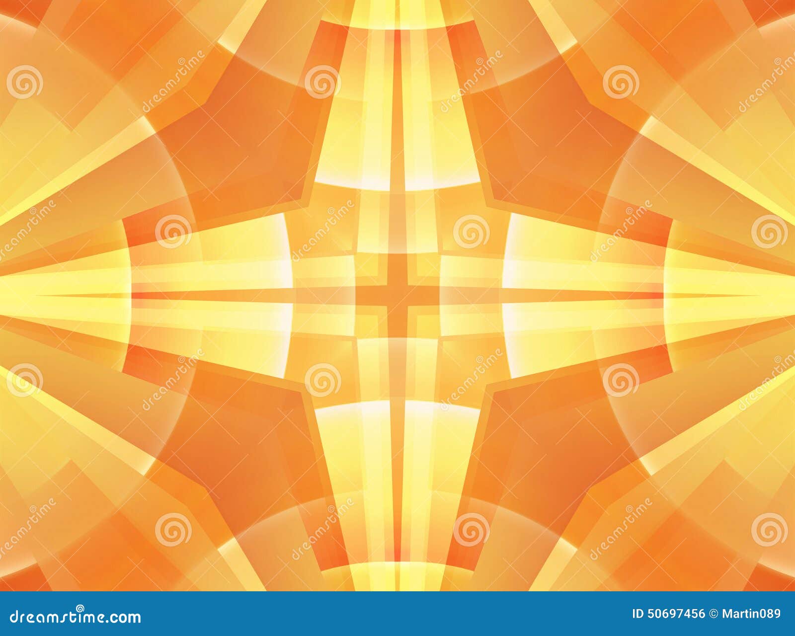 Yellow cross background stock illustration. Illustration of ornament 50697456