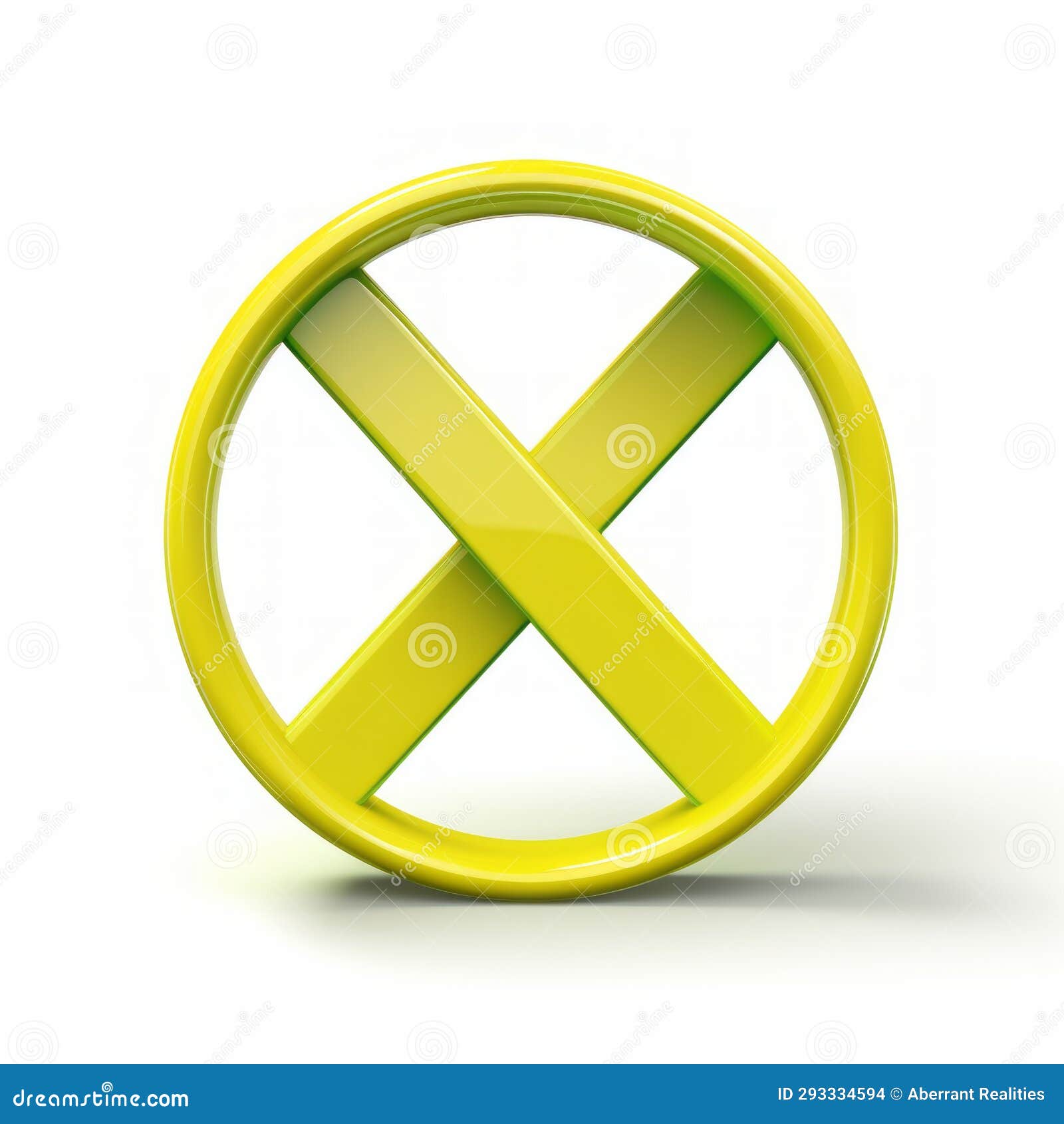 Yellow Cross Line Pattern In Rectangular Stock Photo CartoonDealer