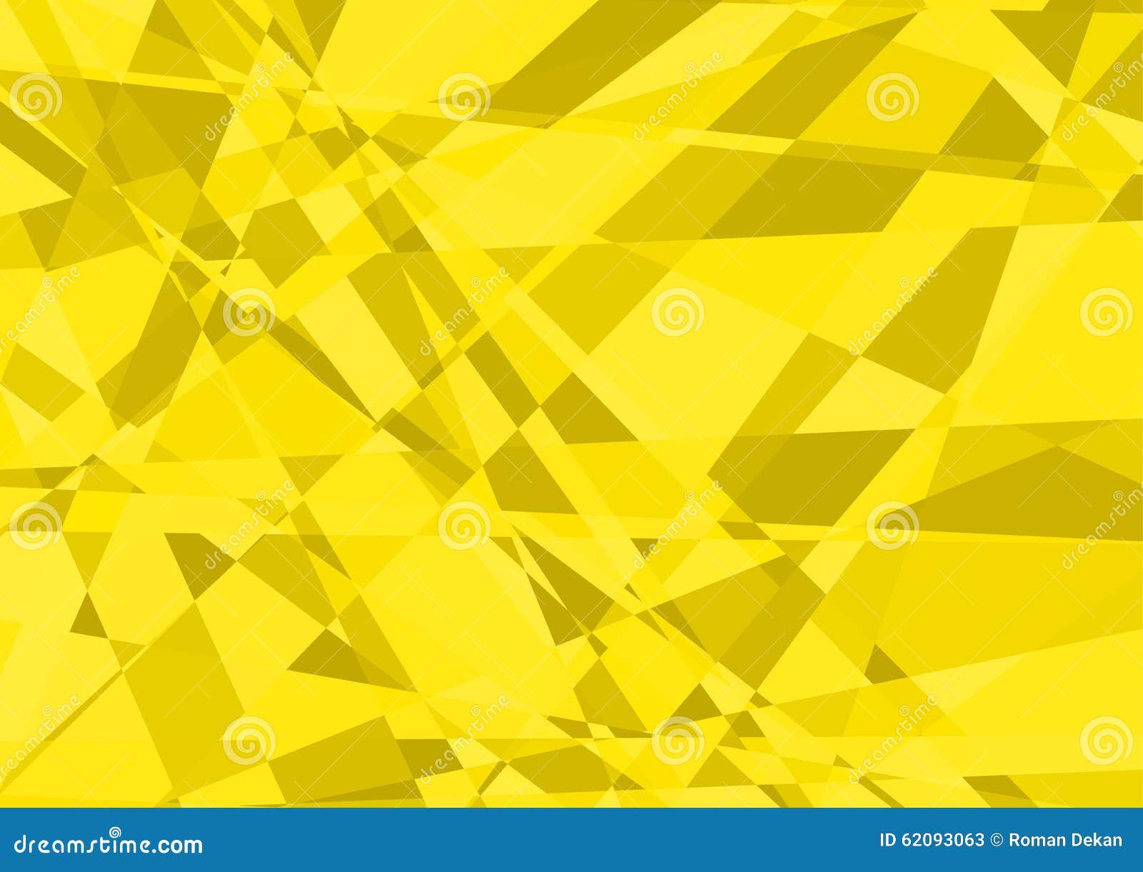 Yellow Crystalline Background Stock Vector Illustration of paper, presentation 62093063