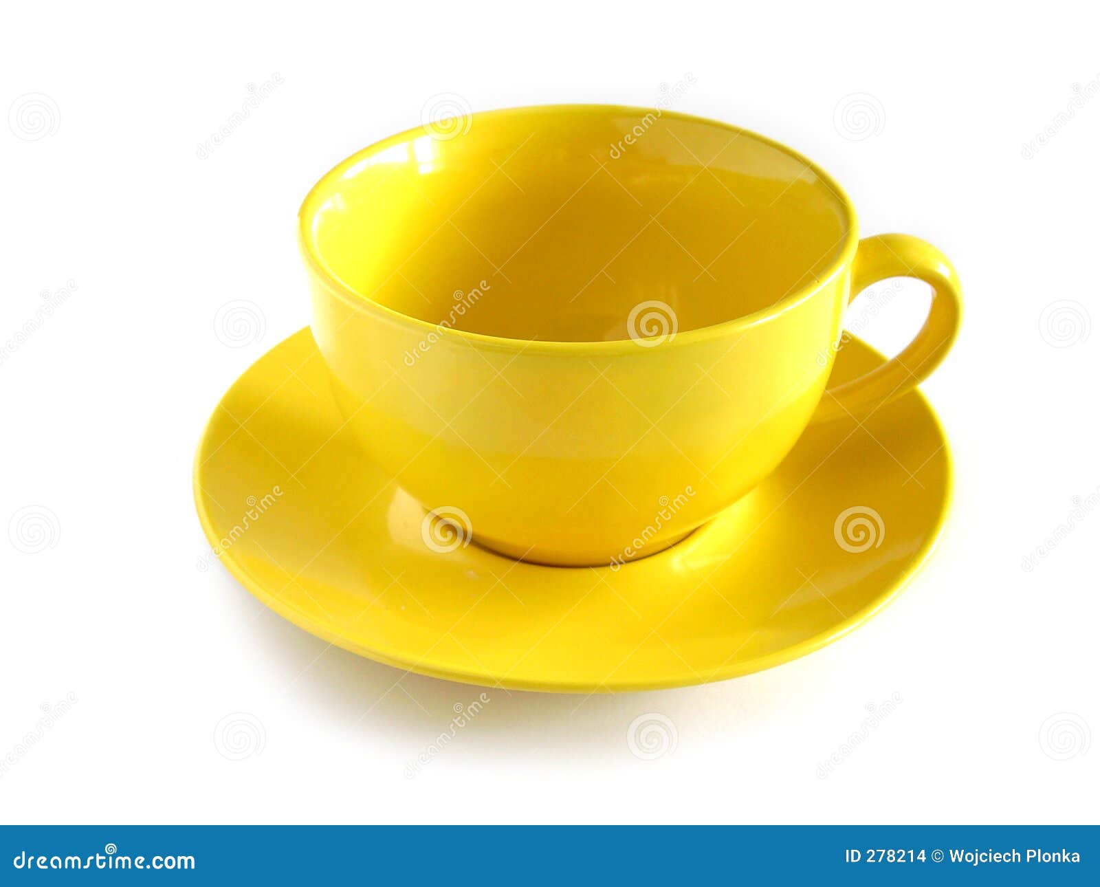 Yellow cup stock photo. Image of business, coffee, drink 278214