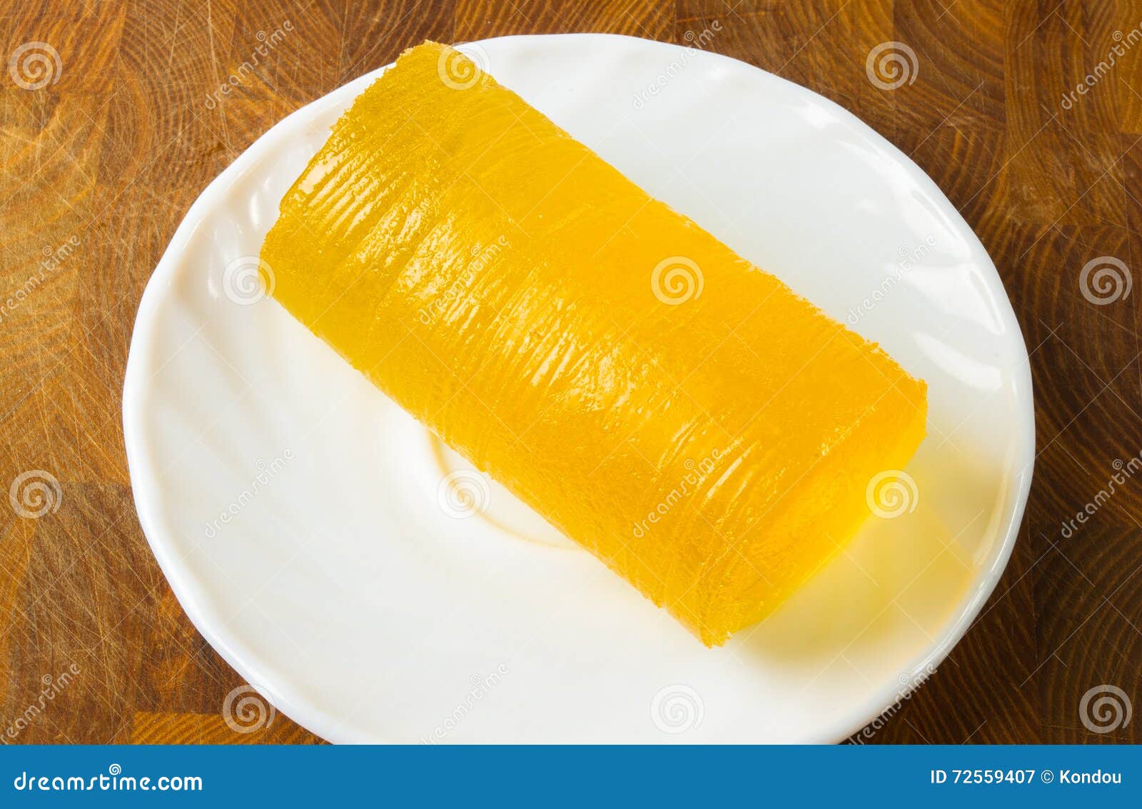 Yellow diet marmalade stock image. Image of pieces, beautiful 72559407