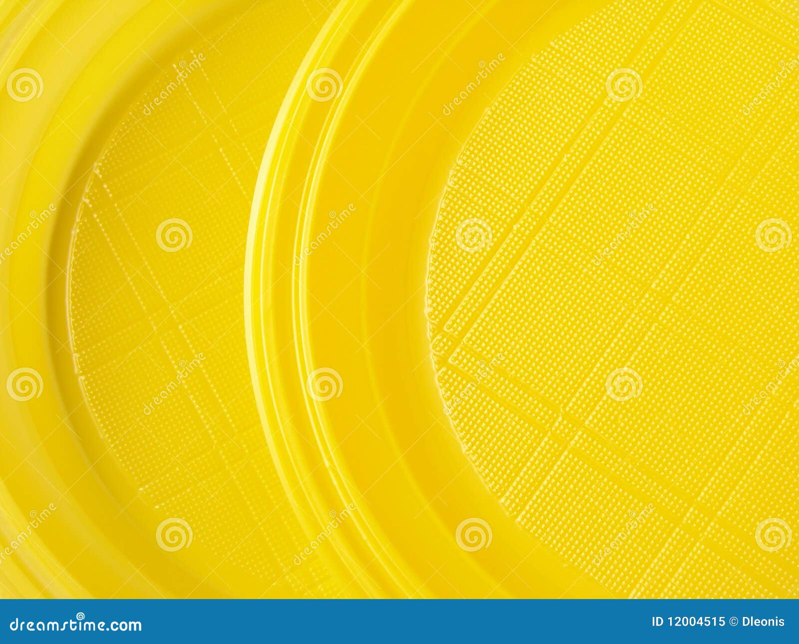 Yellow disposable dishes stock image. Image of disposable 12004515