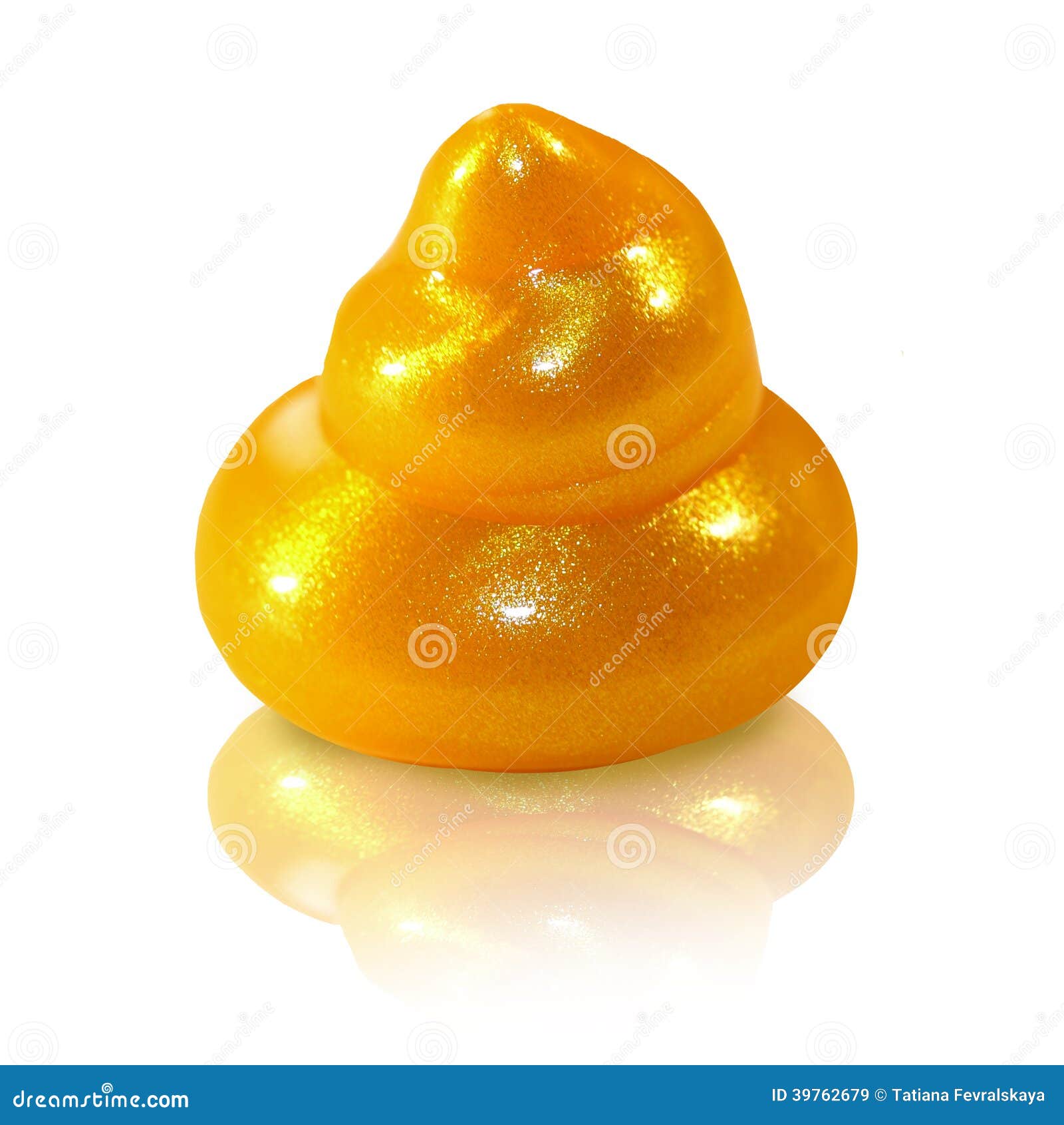 Yellow drop of lacquer stock image. Image of cream, motherofpearl