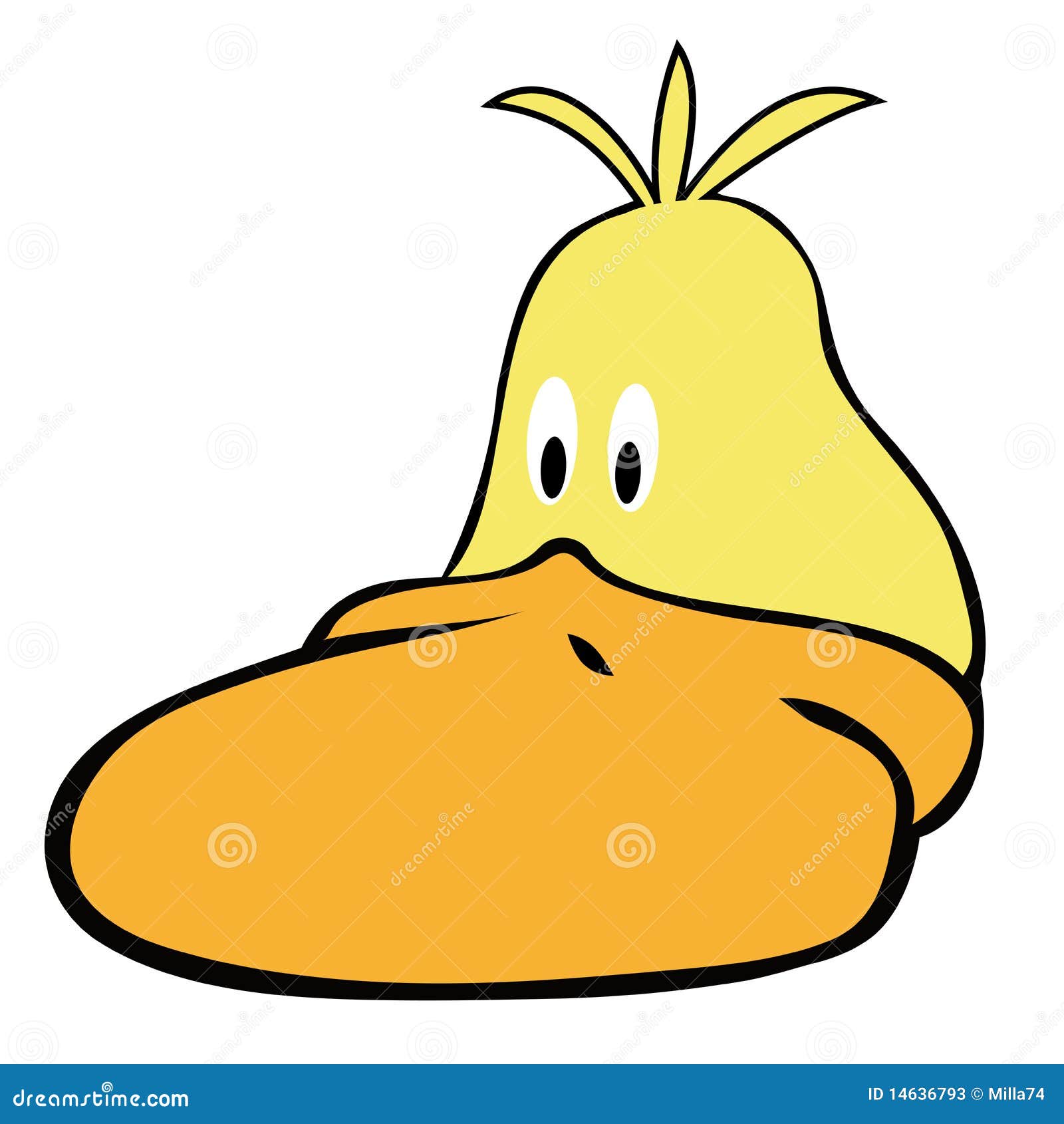 Duck Face Emoticon Icon Vector Illustration 178973474