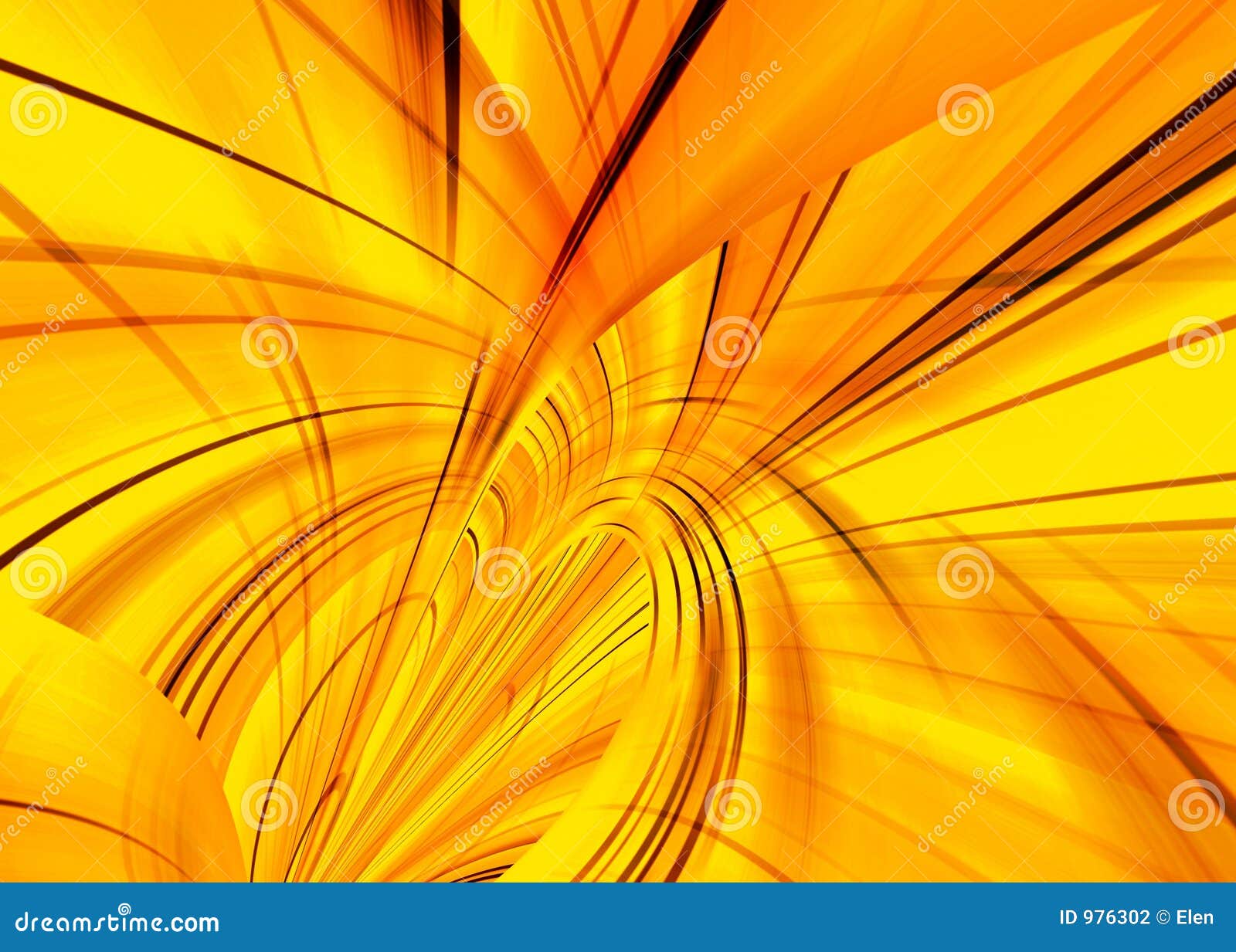 Yellow fantasy stock illustration. Illustration of star 976302