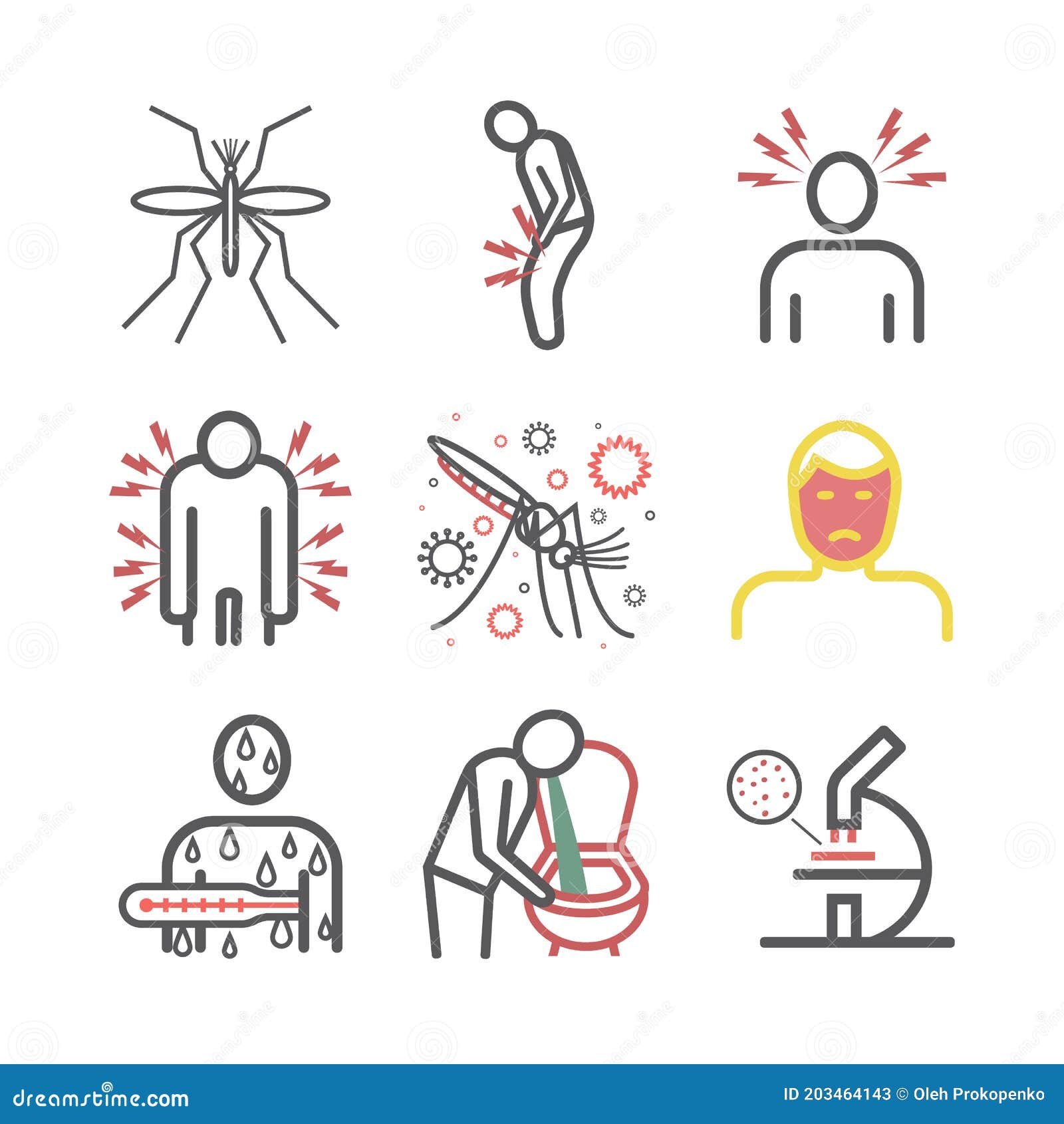 Yellow fever sale vector